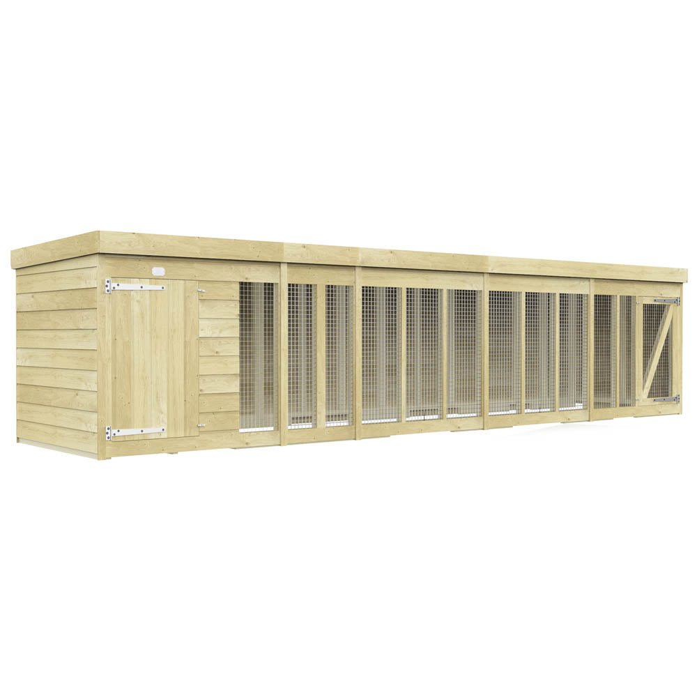 18ft x 4ft Dog Kennel and Run