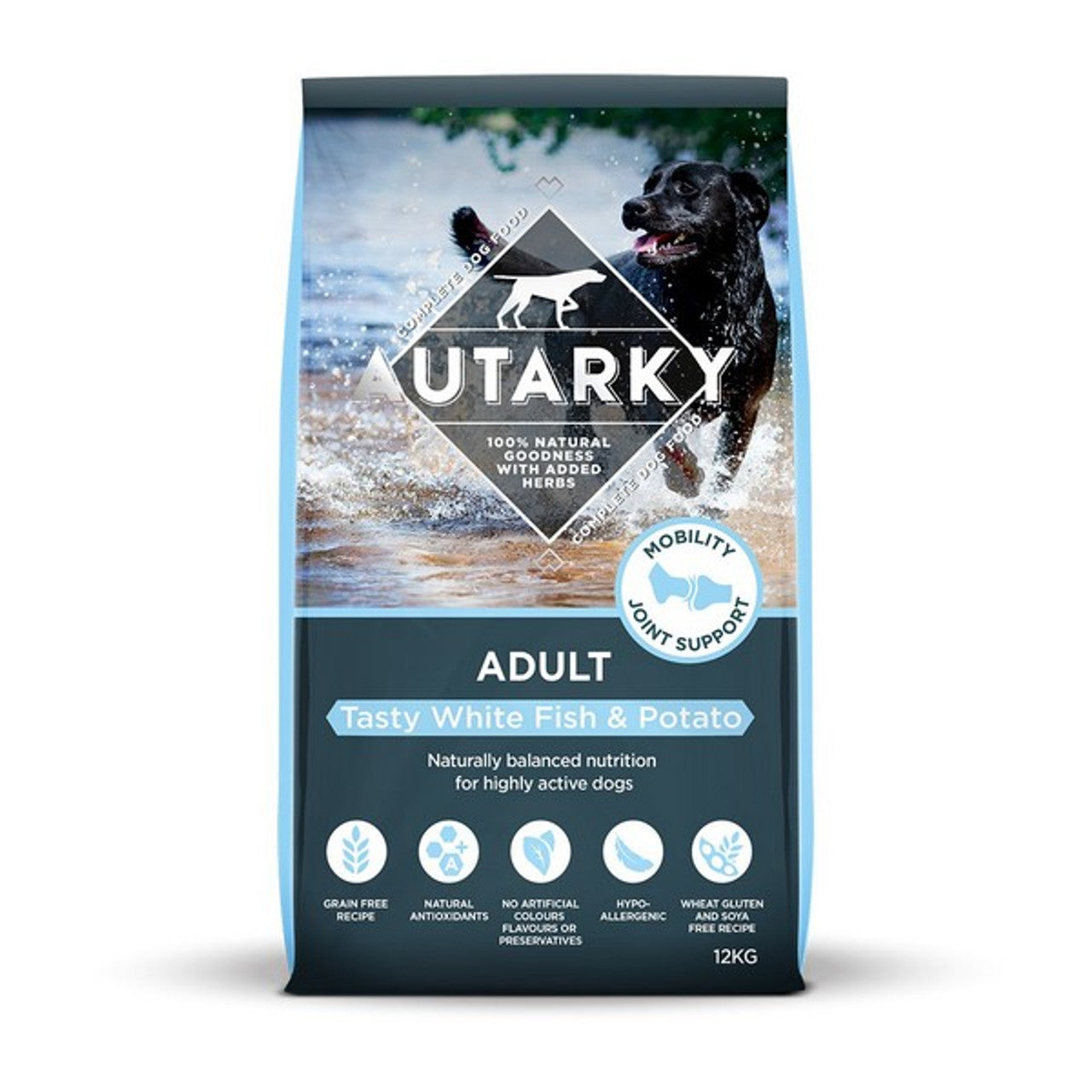 Autarky Adult White Fish & Potato Grain Free 12kg