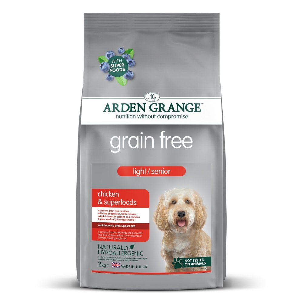 Arden Grange Senior/Light Grain Free Chicken & Superfoods 12kg
