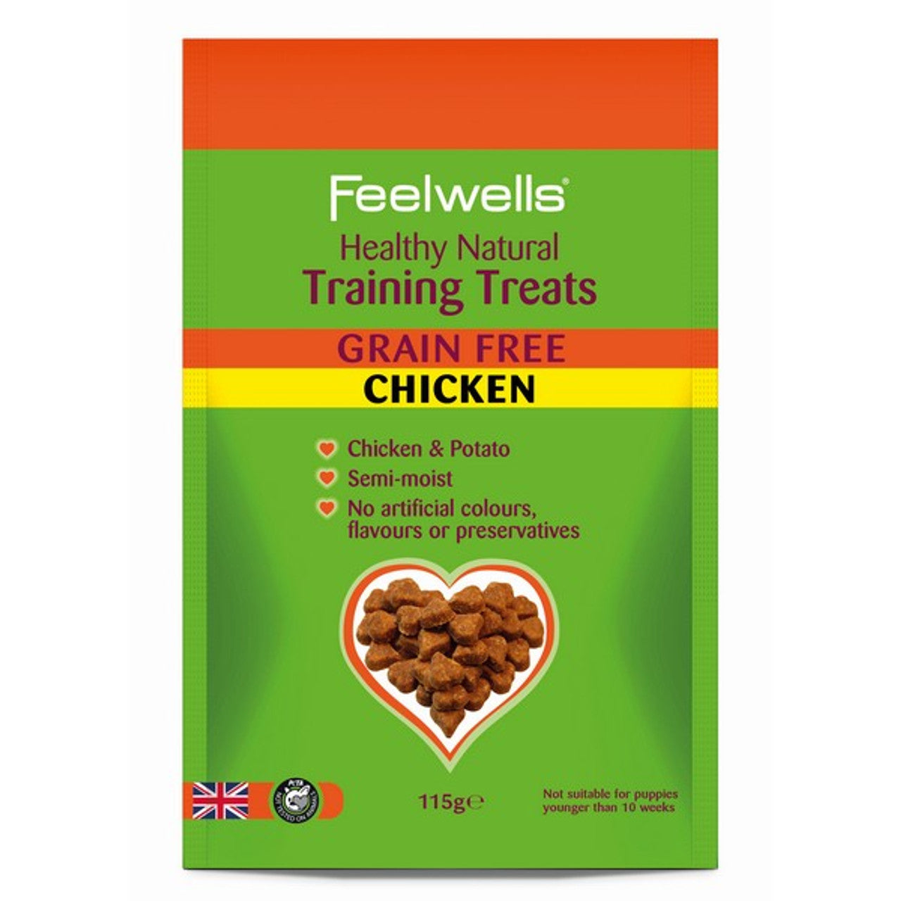 Feelwells Training Treats Grain Free 115g