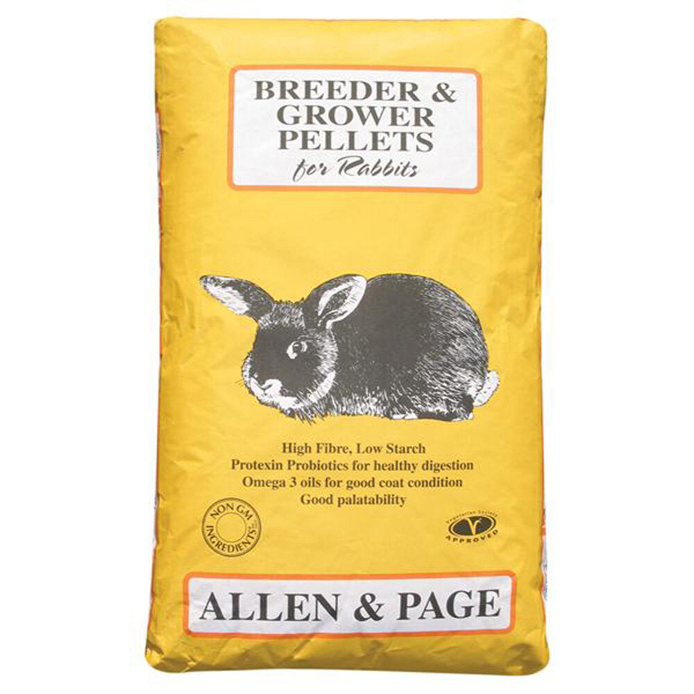Allen & Page Rabbit Breeder/Grower Pellets 20kg