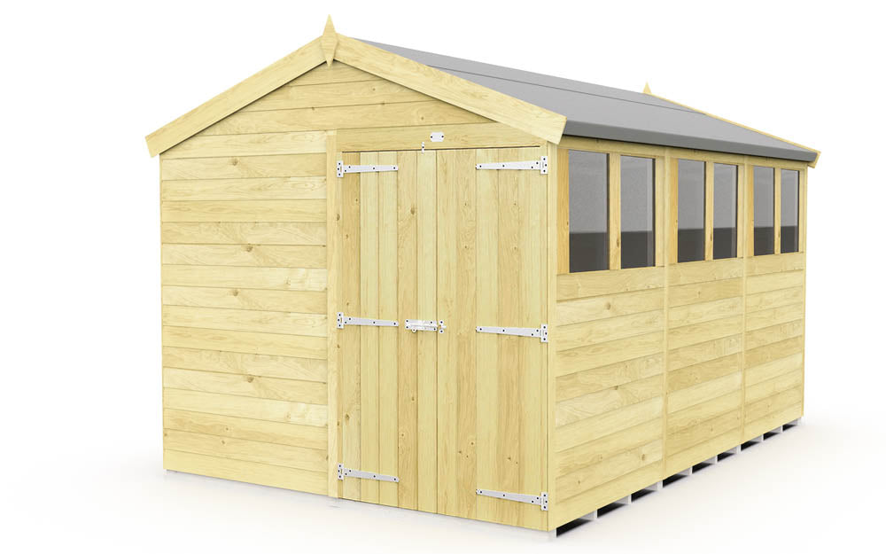 8ft x 12ft Apex Shed