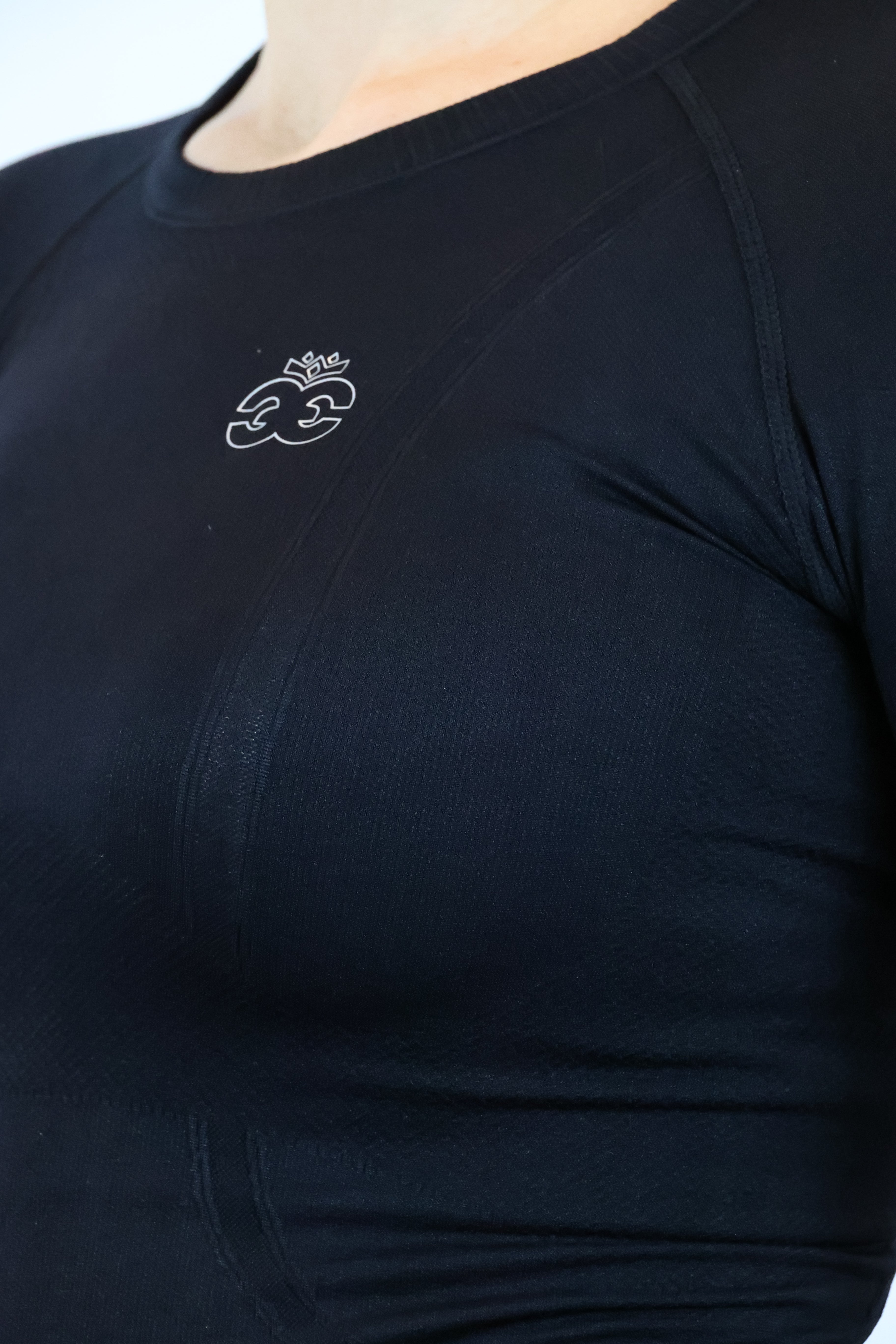 Equeene Molly Seamless Training Top - Black