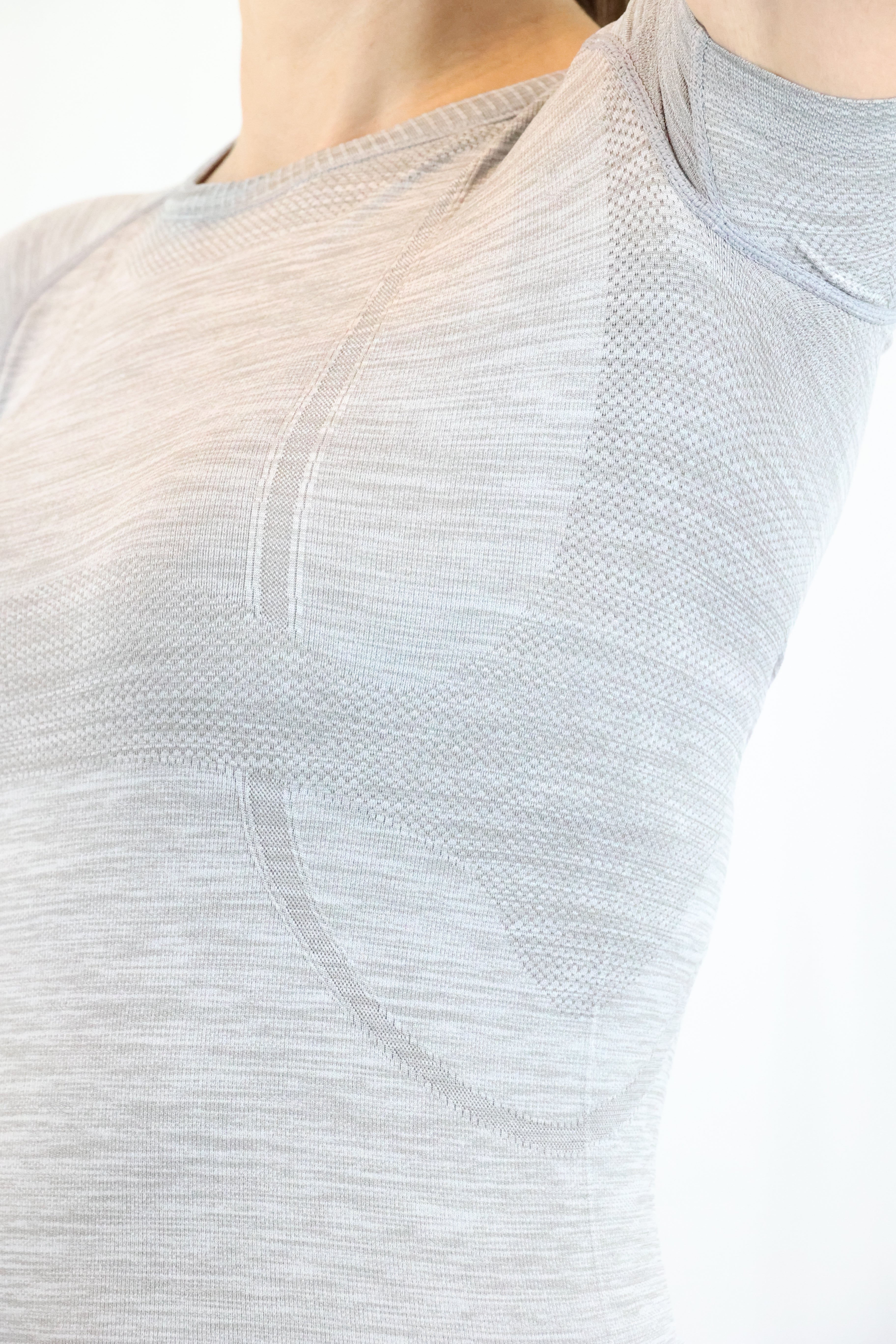 Equeene Dory Seamless Training Top - Slate Grey