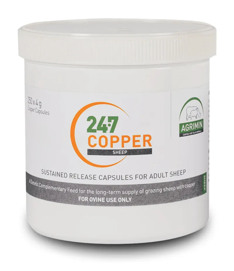 Agrimin 24·7 Copper Sheep Capsules