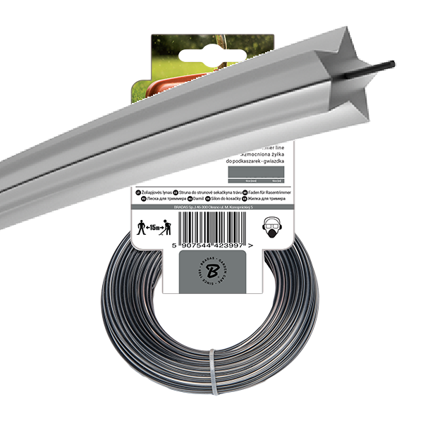 Strimmer Line Ripper Dual Star 2.4mm x 50m