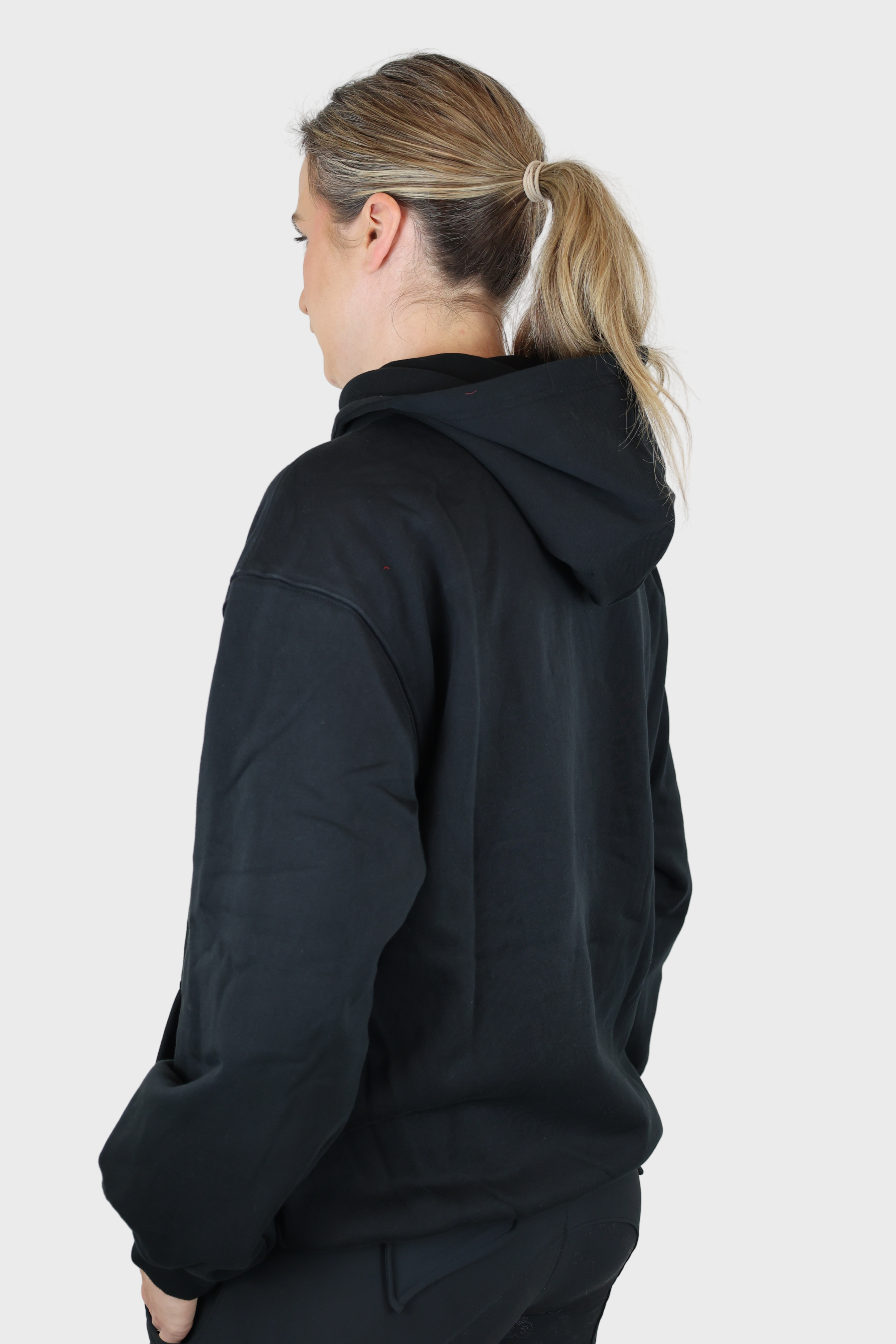 Equeene Ellie Oversized Hoodie - Black