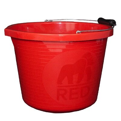 Red Gorilla Premium Bucket Red 15L