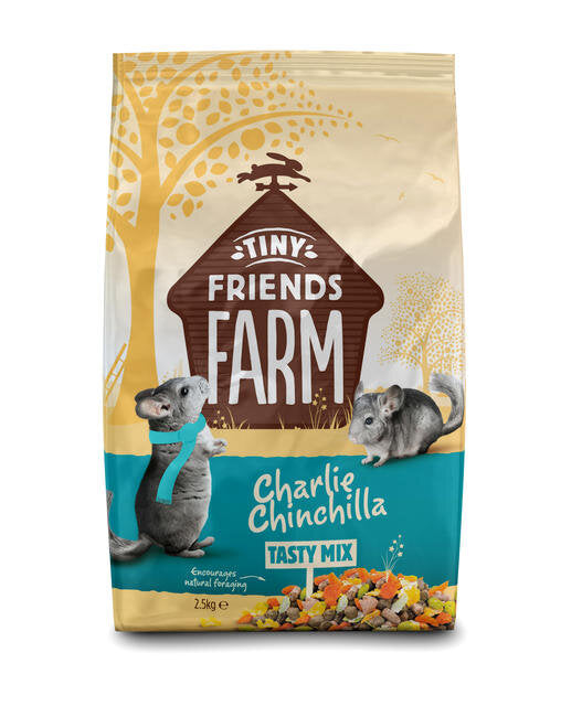 Tiny Friends Farm Charlie Chinchilla Tasty Mix 6 x 850g