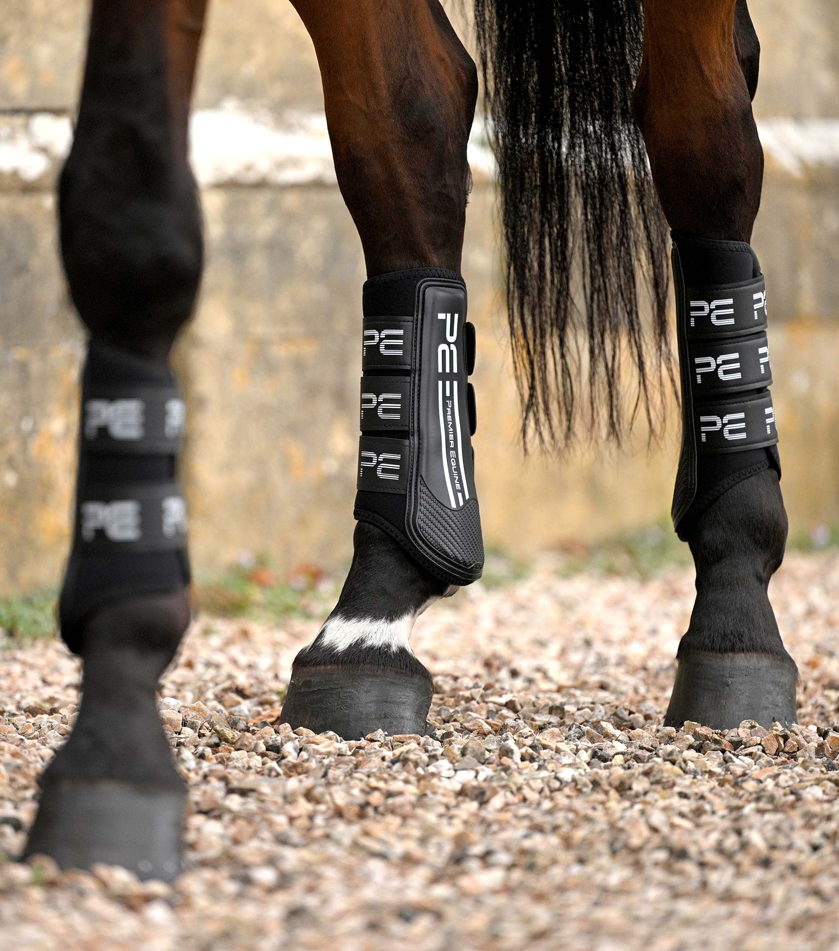 Premier Equine Air Velox Single Locking Brushing Boots