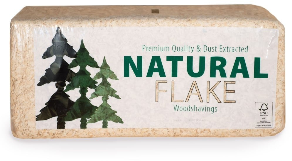 AW Jenkinsons Natural Flake (Small) Shavings 20kg
