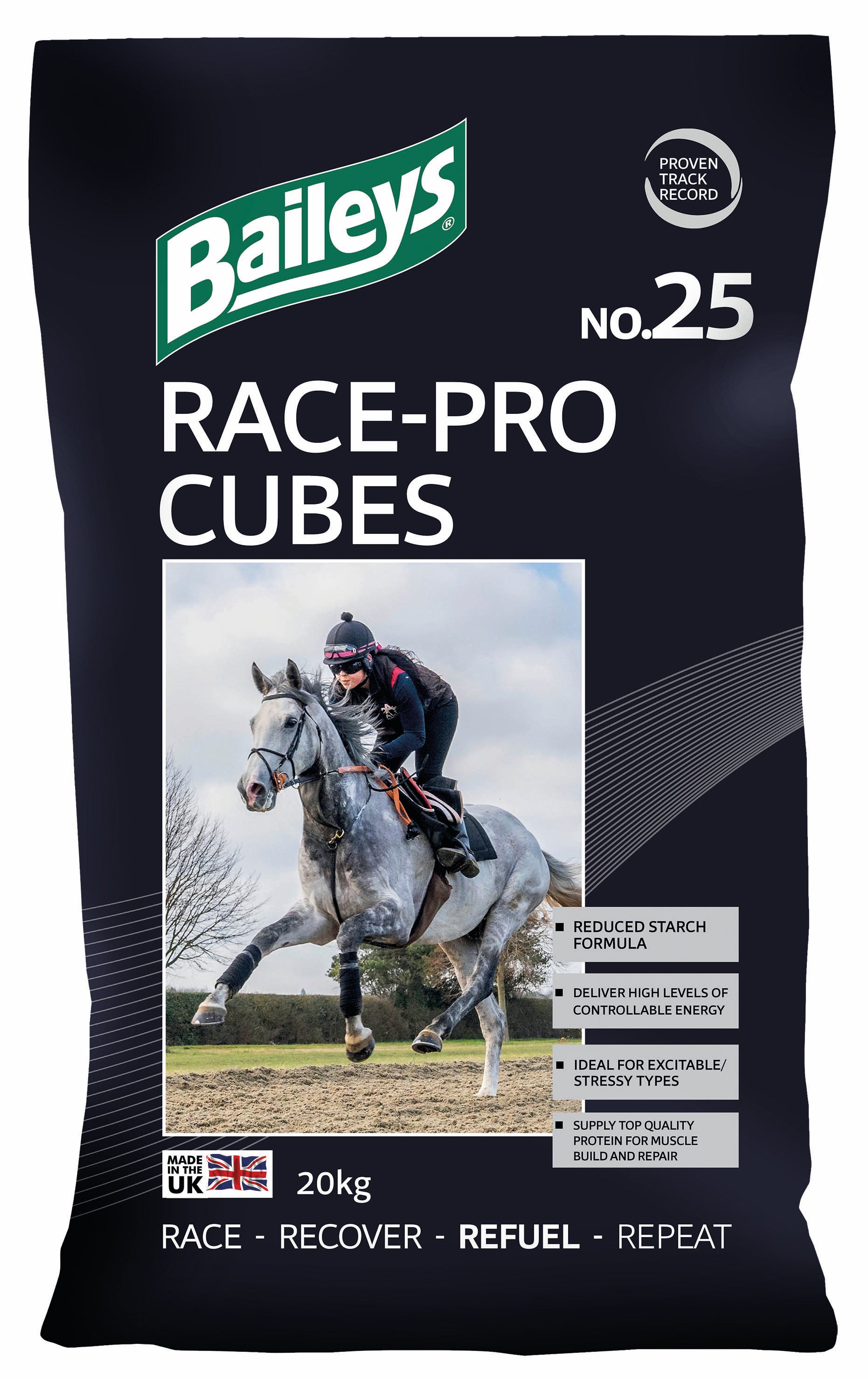 Baileys No.25 Race-Pro Cubes 20kg