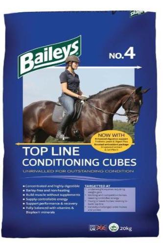Baileys No 4 Topline Conditioning Cubes 20kg