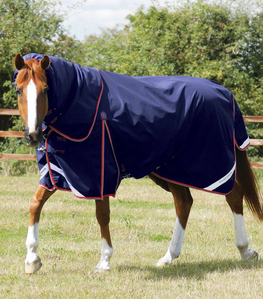 Premier Equine Buster 50g Turnout Rug with Snug-Fit Neck Cover