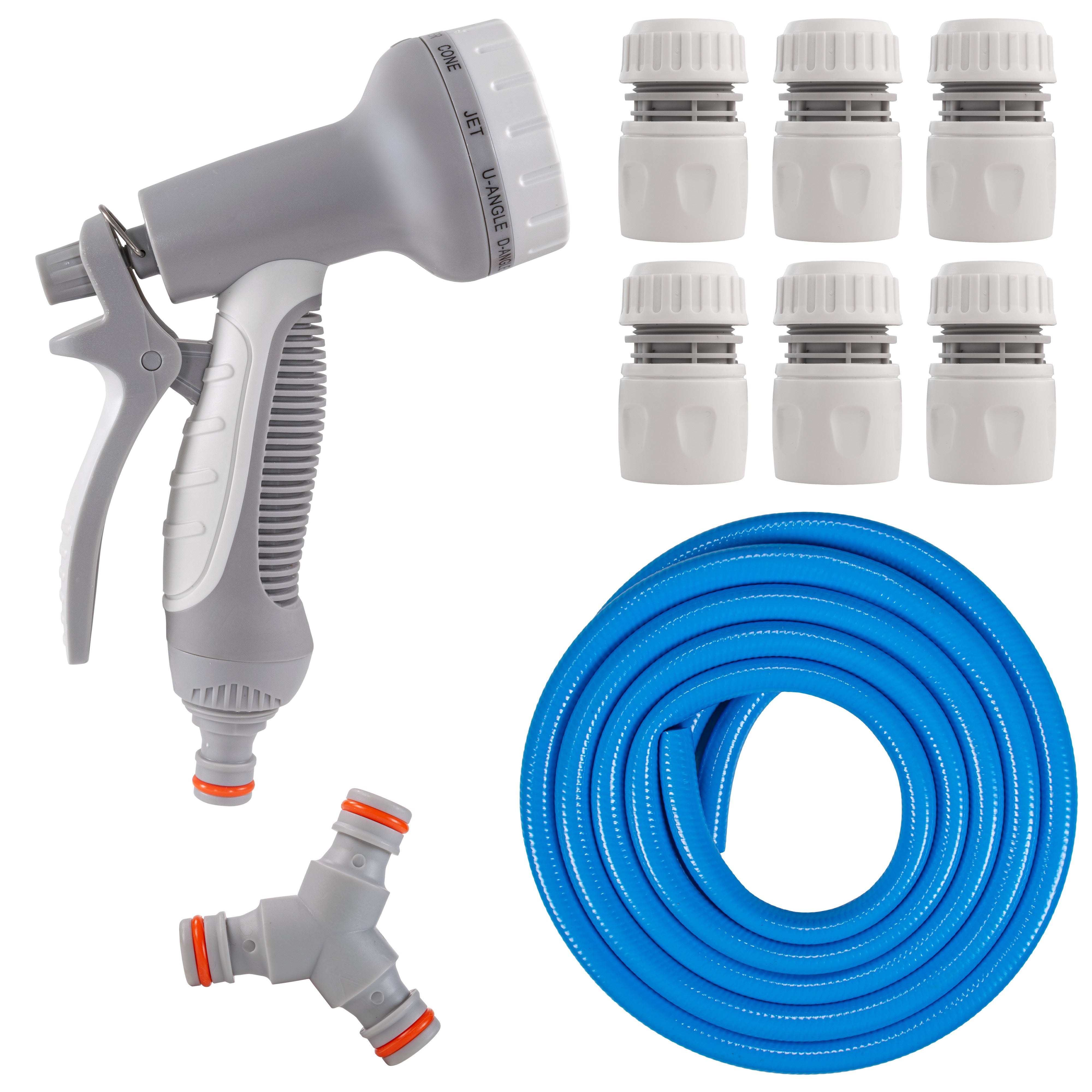 Dog Shower Mix Hot/Cold Water Blue