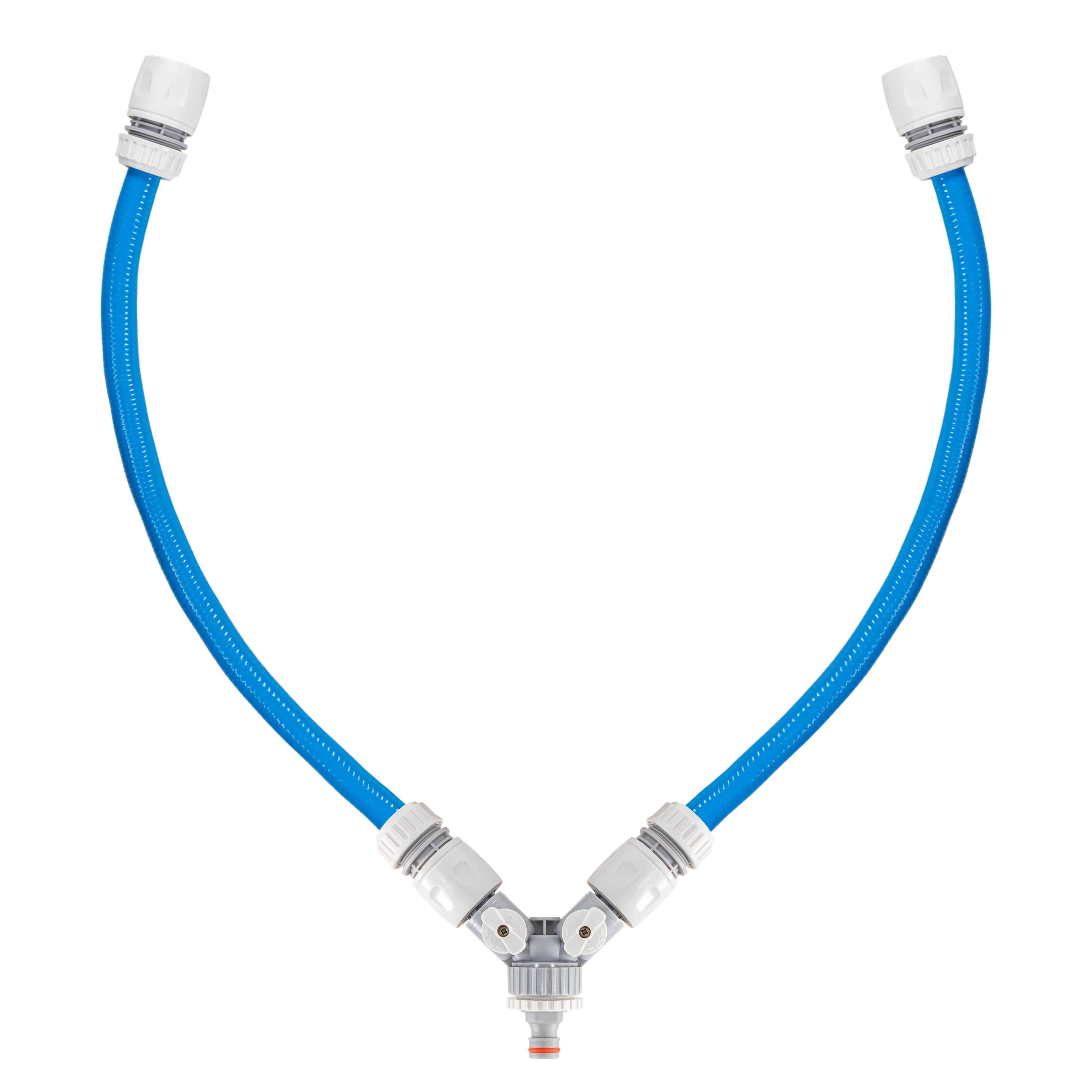 Dog Shower Mix Hot/Cold Water with Valves Blue