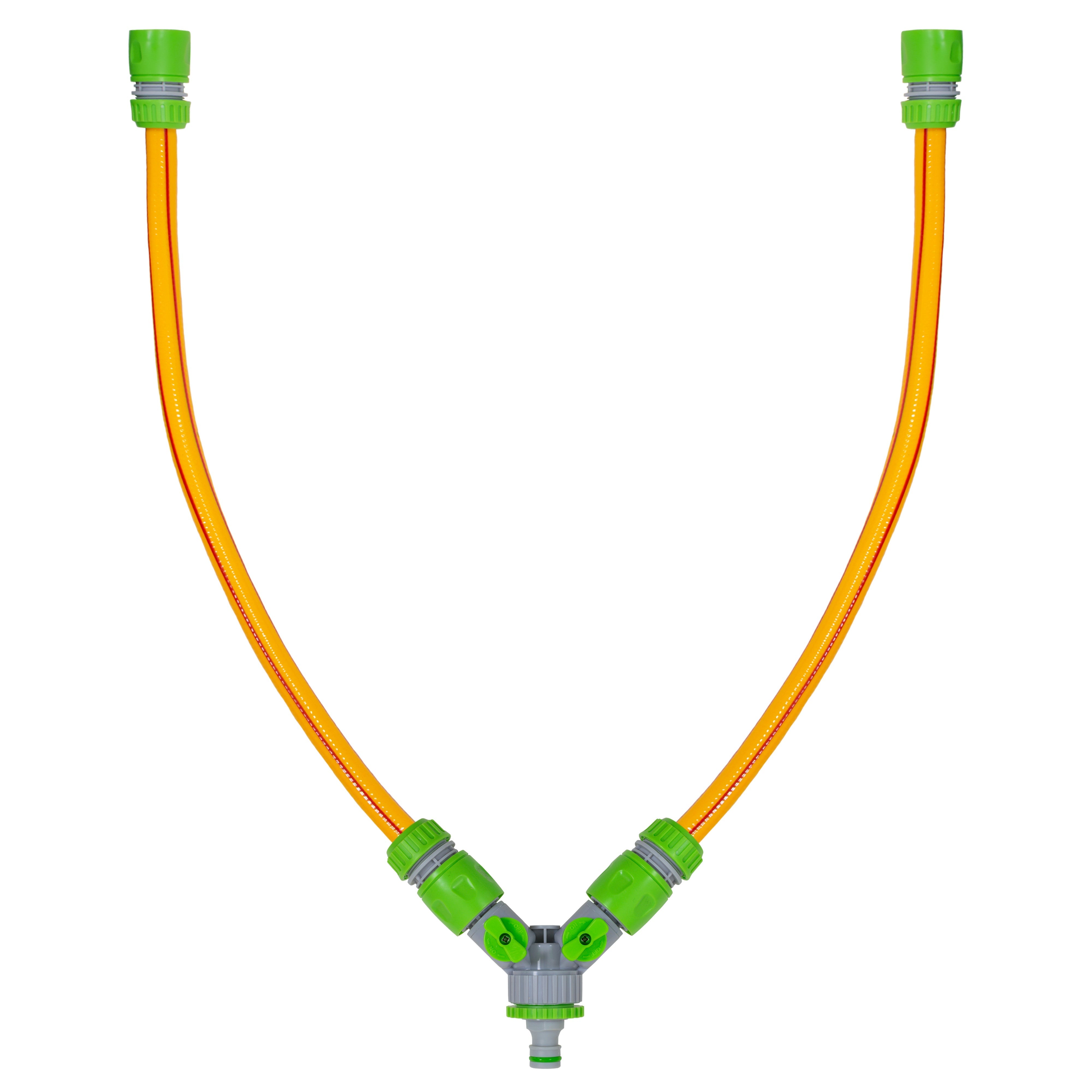 Dog Shower Mix Hot/Cold Water Yellow/Lime with Valves