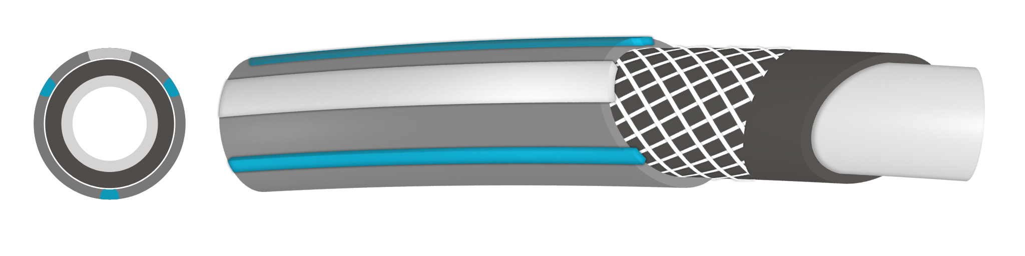 Dog Shower Mix Hot/Cold Water Spiral Hose