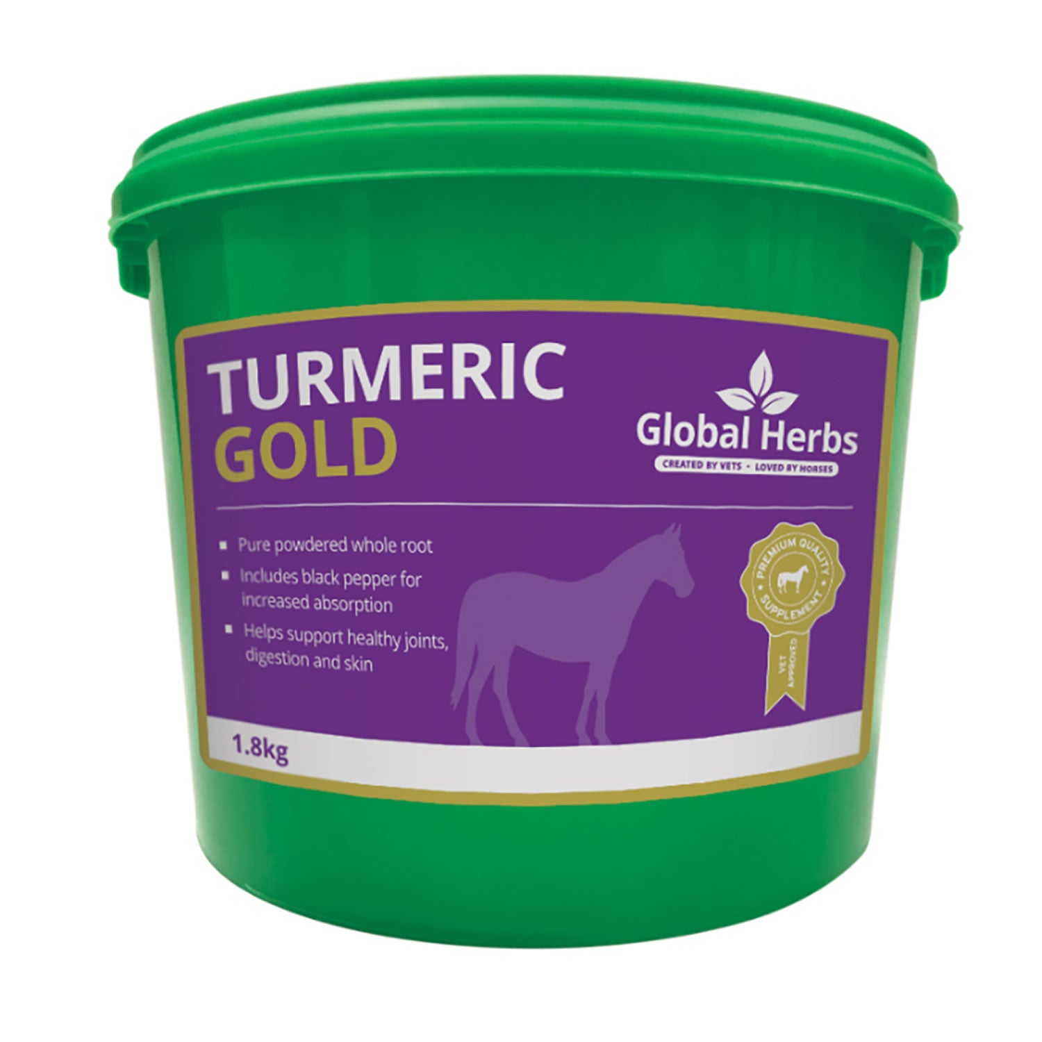 GLOBAL HERBS TURMERIC GOLD 1.8kg