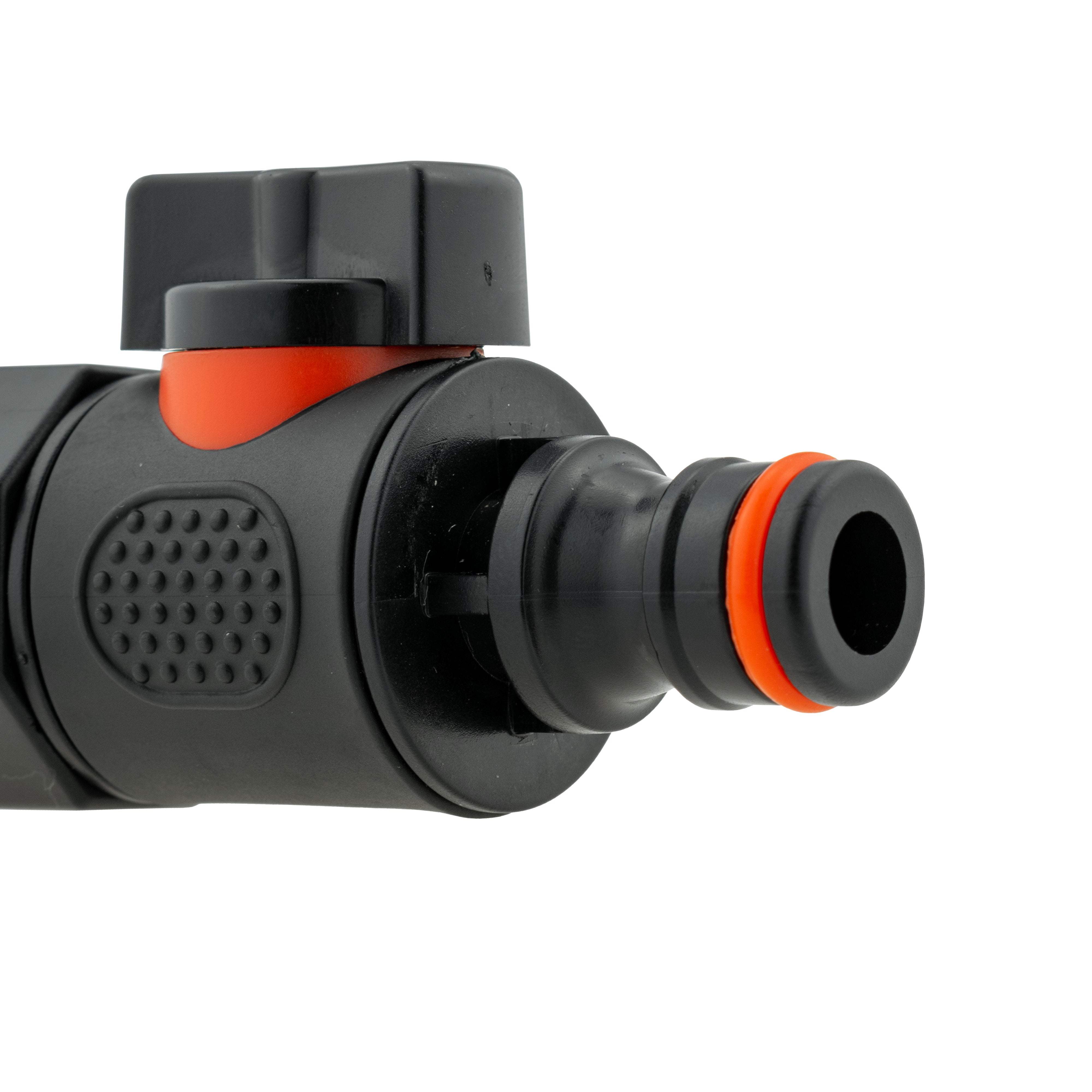 20mm MDPE Straight with BSPF-Quick Connect Valve & Hose Connector Lock