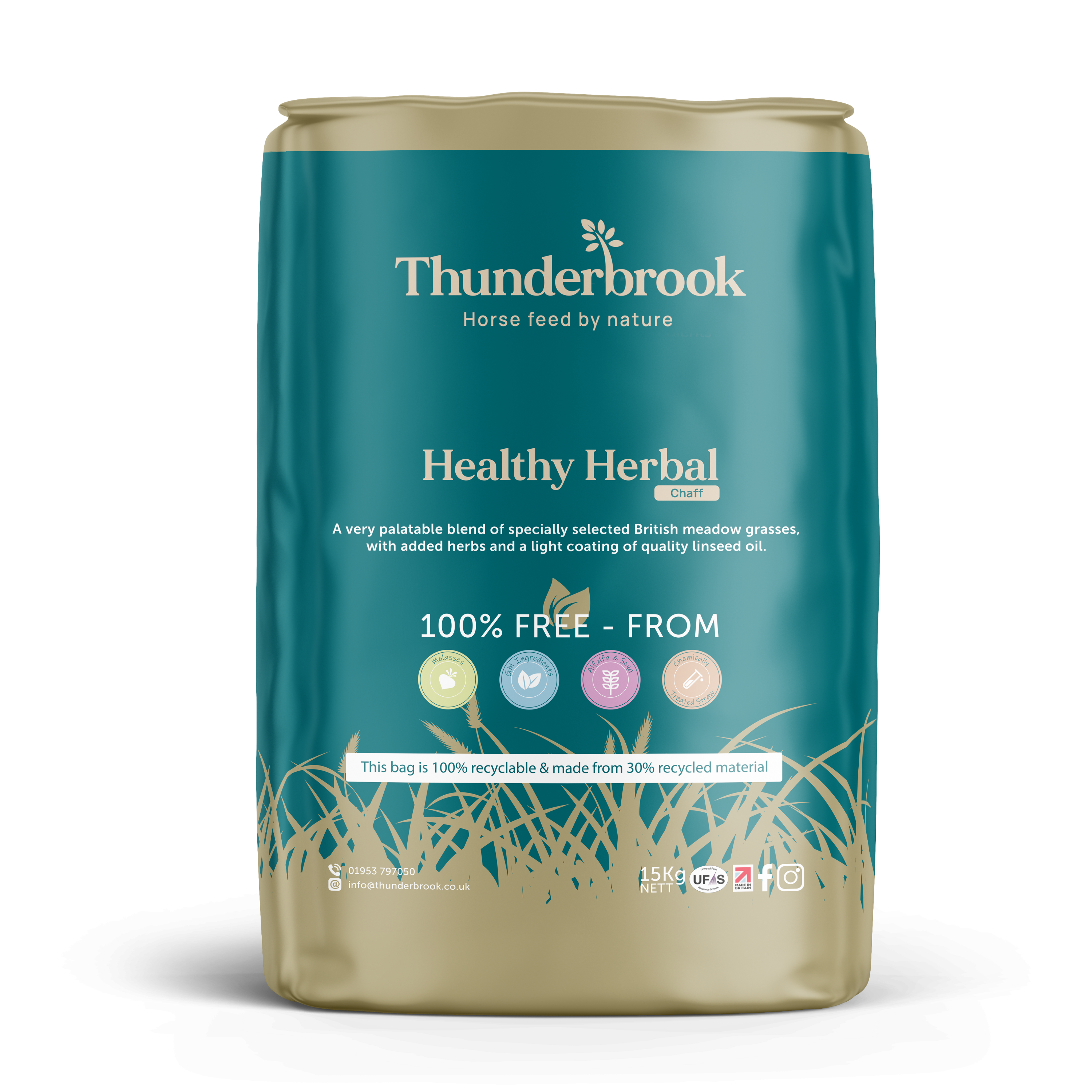 Thunderbrook Herbal Chaff 15kg