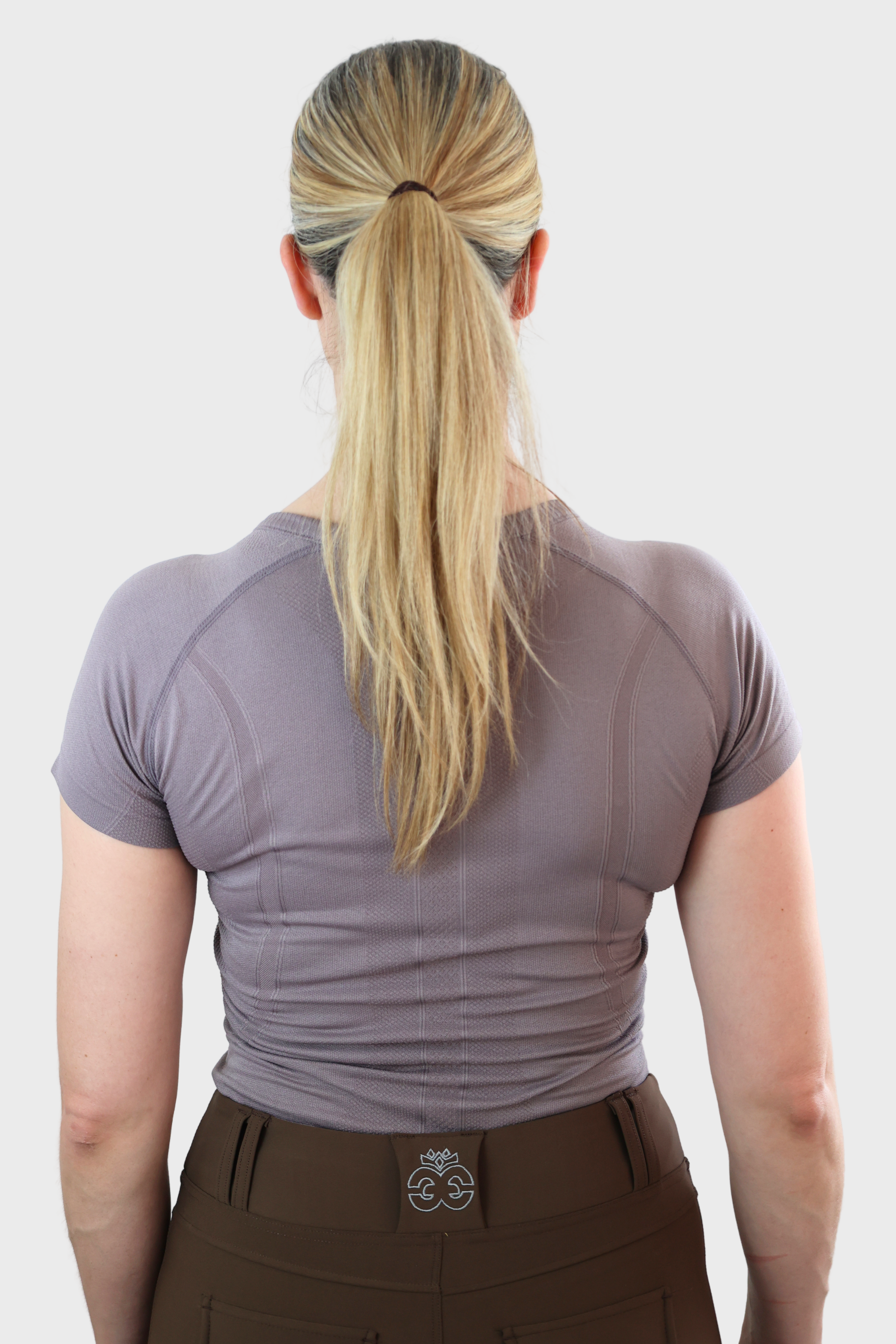 Equeene Dory Seamless Training Top - Truffle