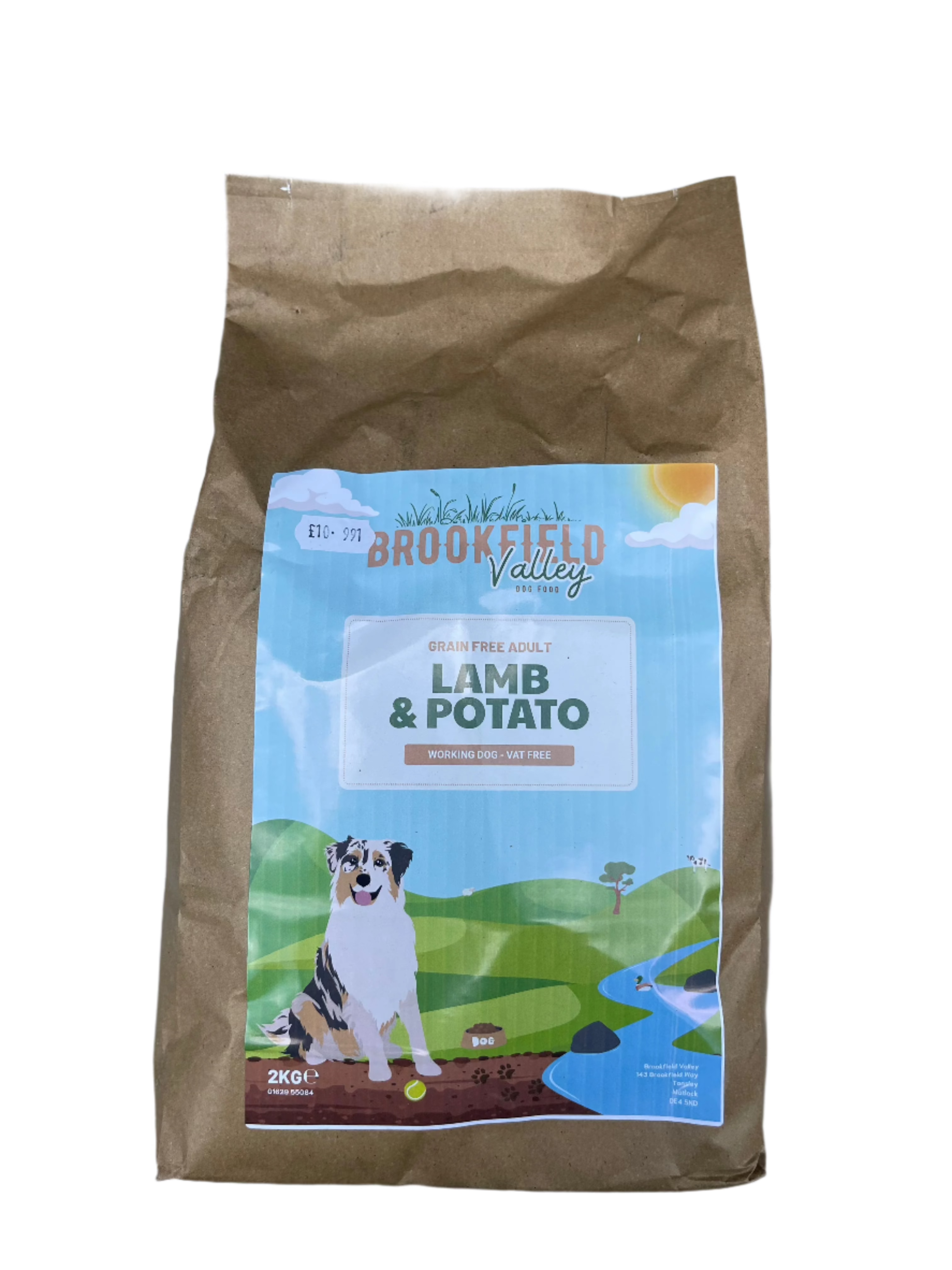 Brookfield Valley Grain Free Adult Lamb & Potato 2kg