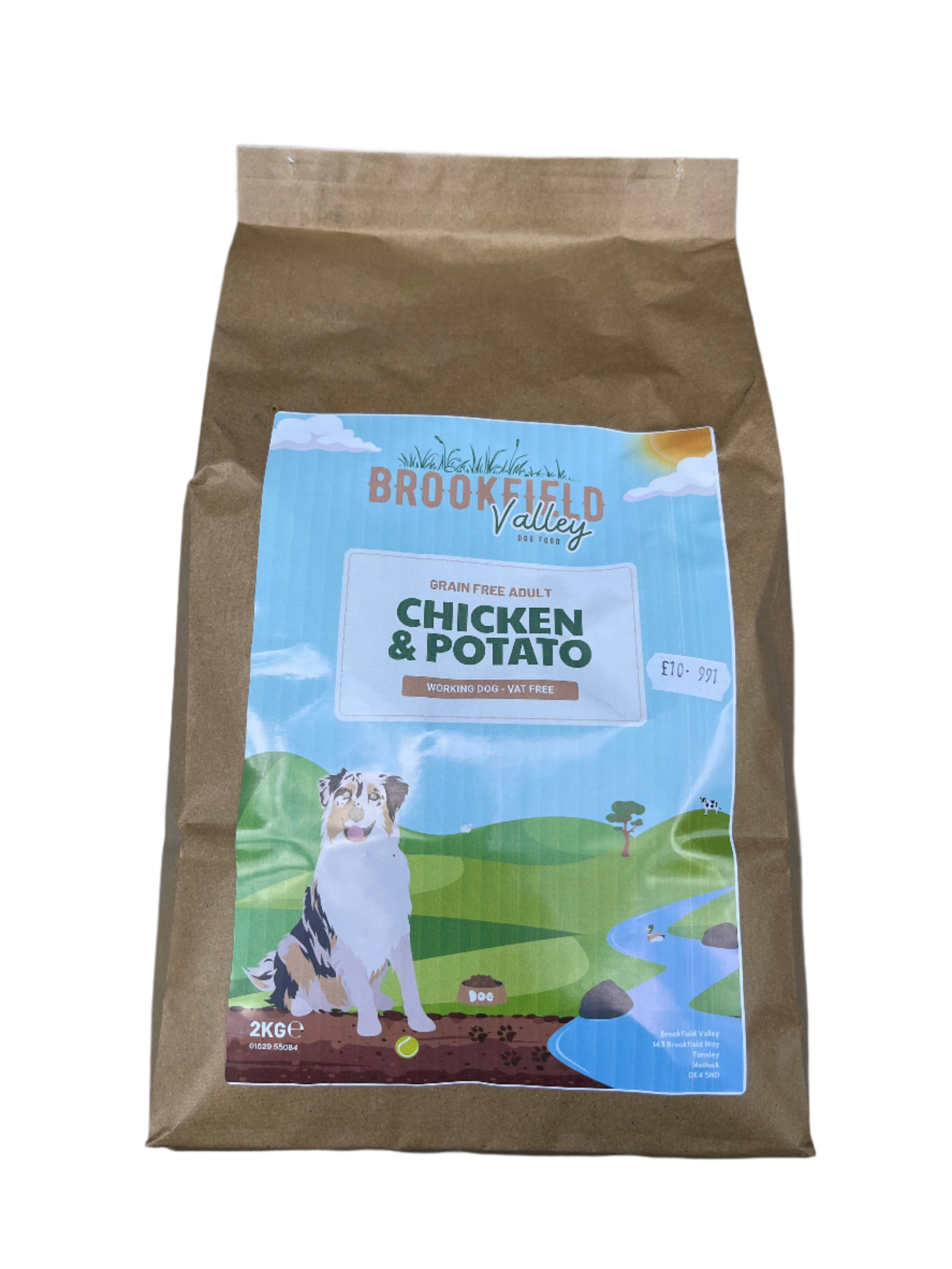 Brookfield Valley Grain Free Adult Chicken & Potato 2kg