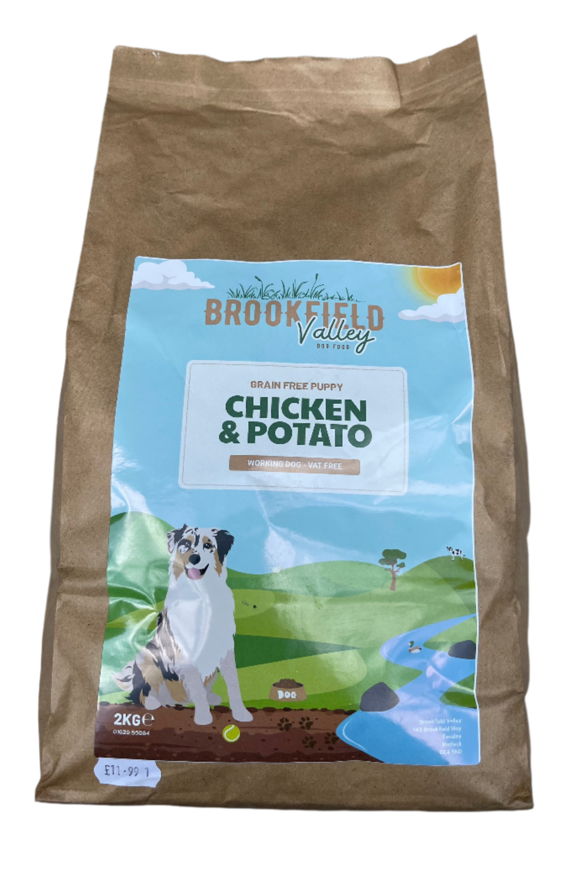 Brookfield Valley Grain Free Puppy Chicken & Potato 2kg