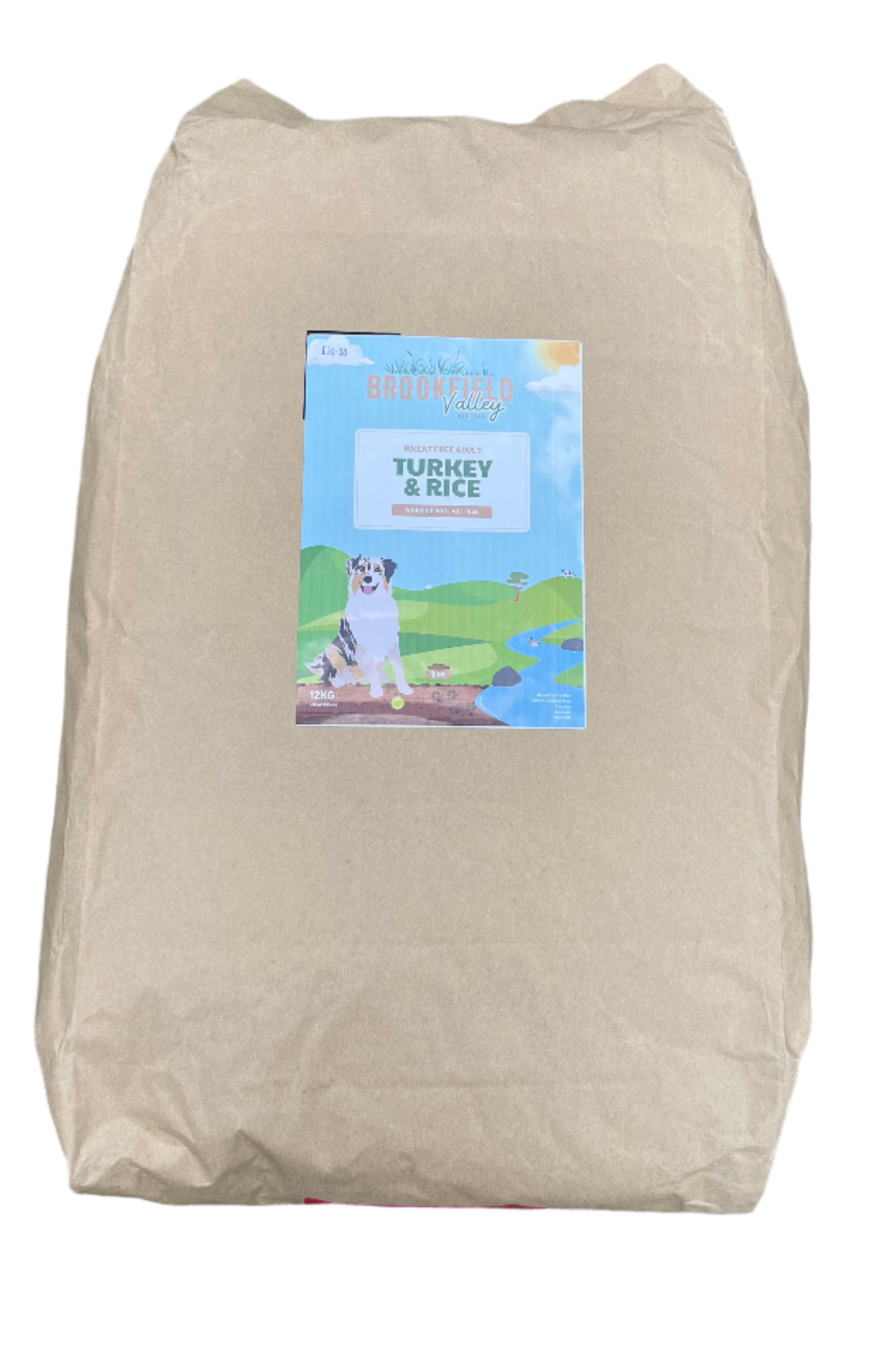 Brookfield Valley Wheat Free Adult Turkey & Rice 12kg