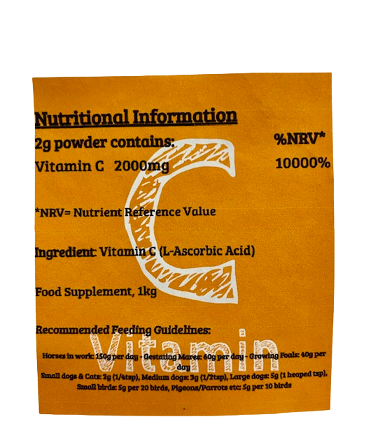 Winston and Porter Vitamin C Powder (100% Pure Pharmaceutical Grade)