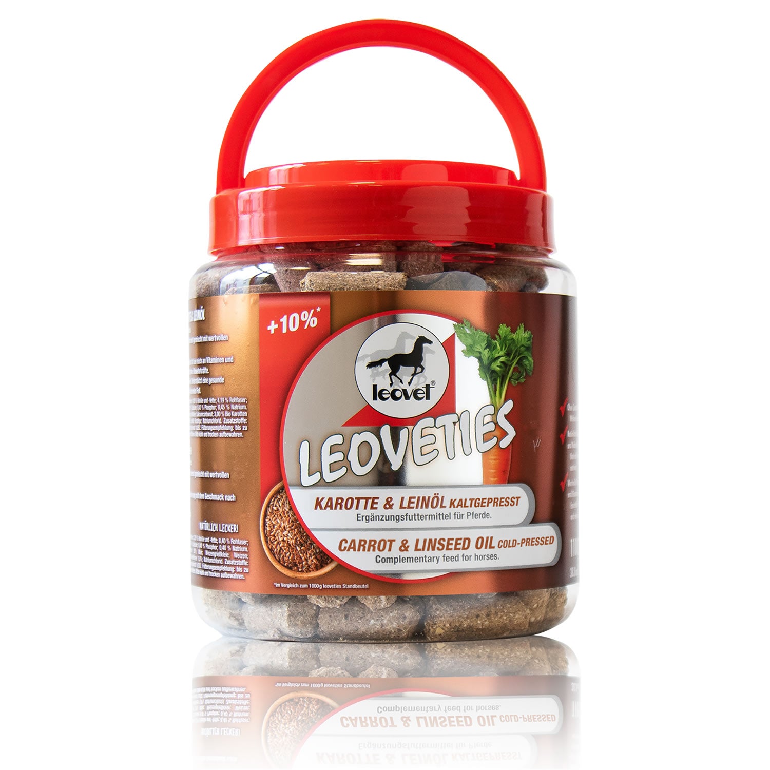 Leoveties Horse Treats Carrot & Linseed Oil