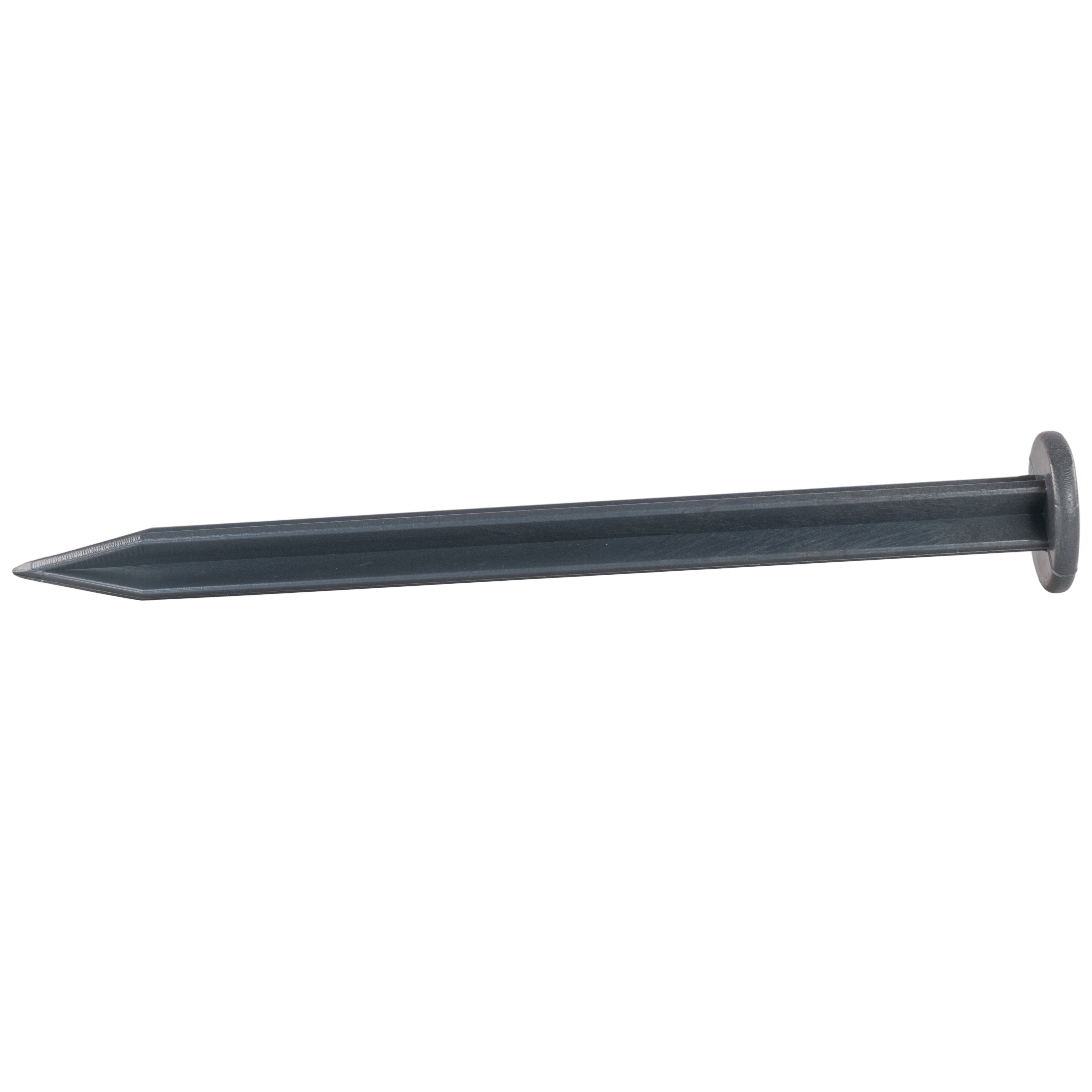 Lawn Border Set, Easy Border 40mm Black 10m With Pegs