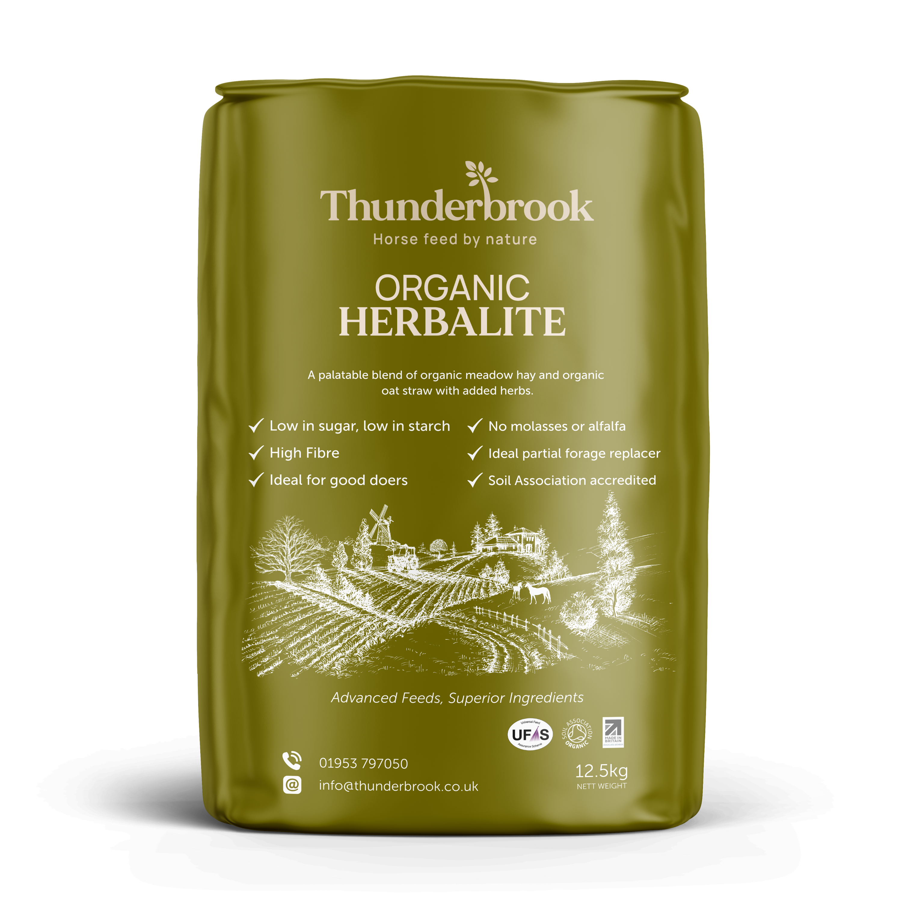 Thunderbrook Organic HerbaLite 12.5kg