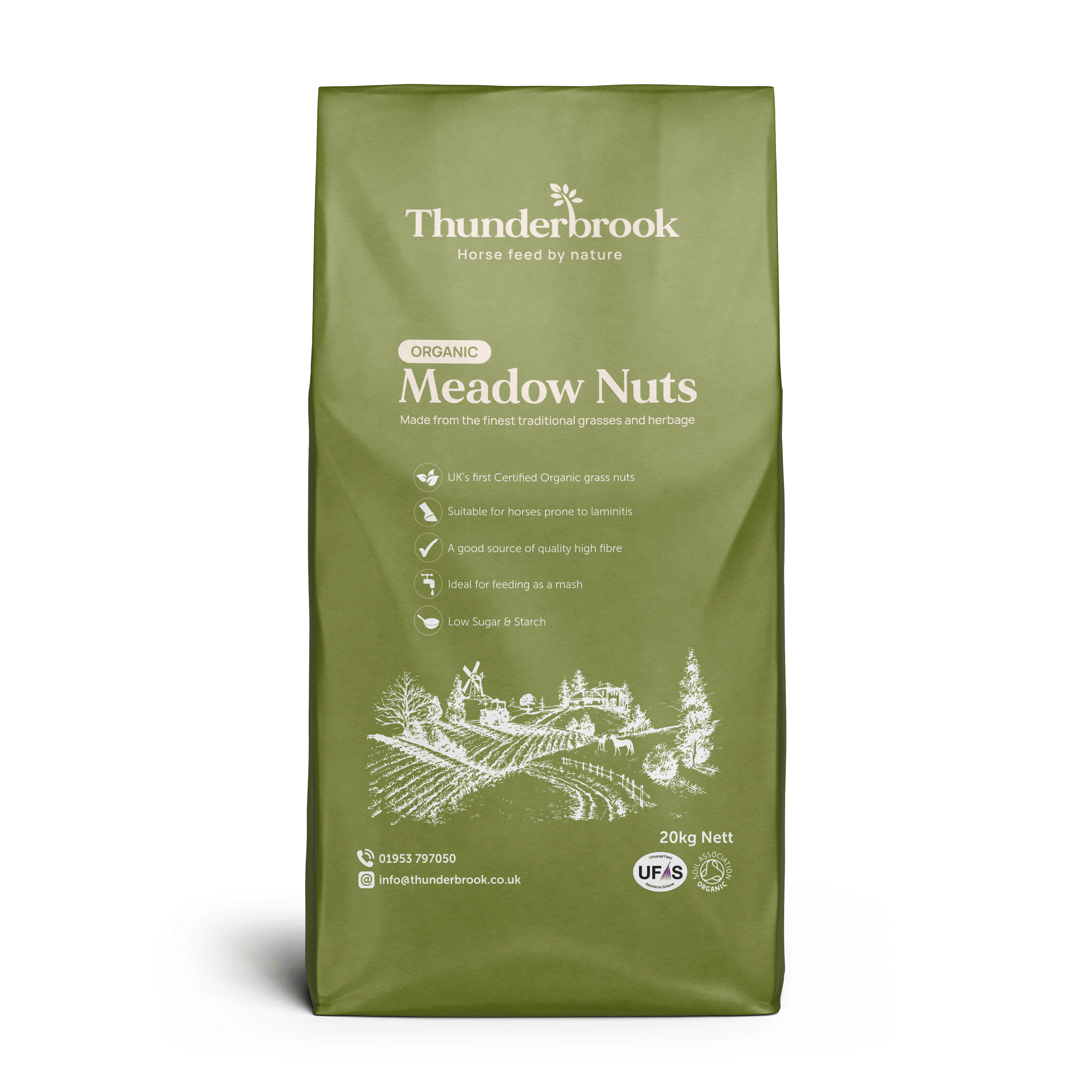 Thunderbrook Organic Meadow Nuts 20kg