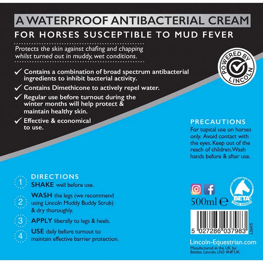 Lincoln Mud Screen 500ml