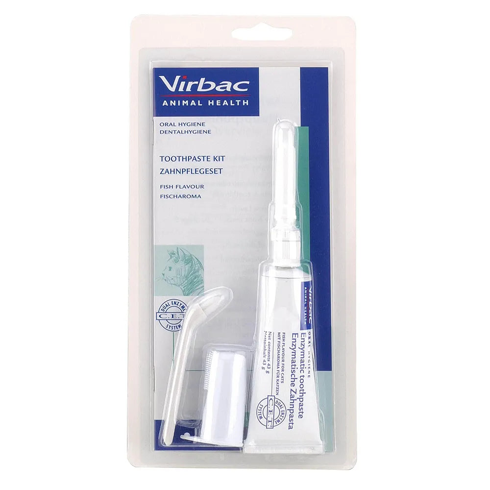 Fish Flavour Toothpaste Kit For Cats