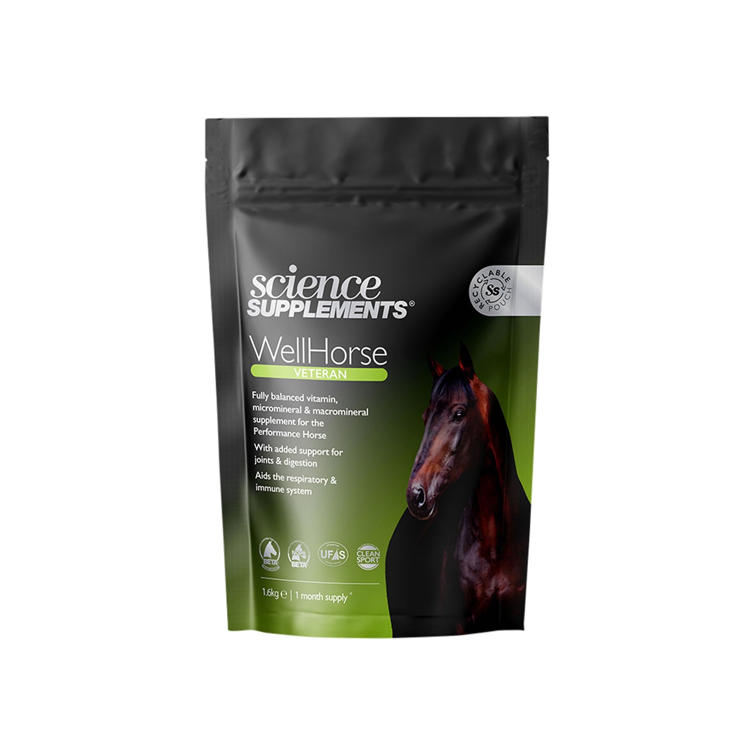 Science Supplements WellHorse Veteran 1.6KG