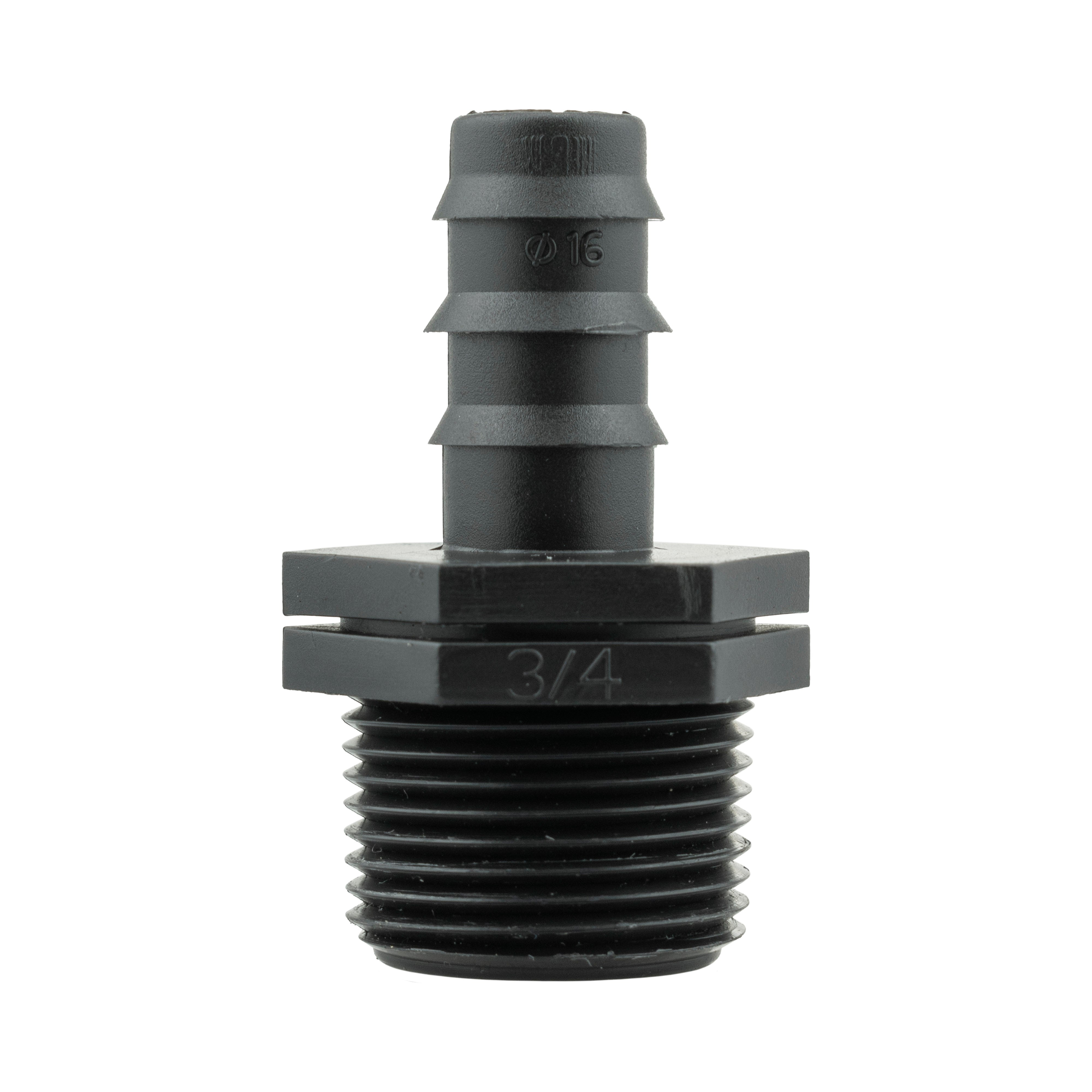 16mm Barbed Straight with BSPF-Quick Connect Valve & Hose Connector Brass