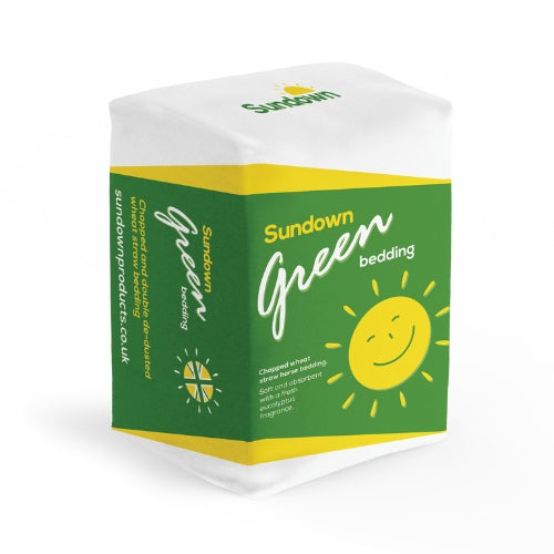 Sundown Green Wheat Straw Bedding 20kg