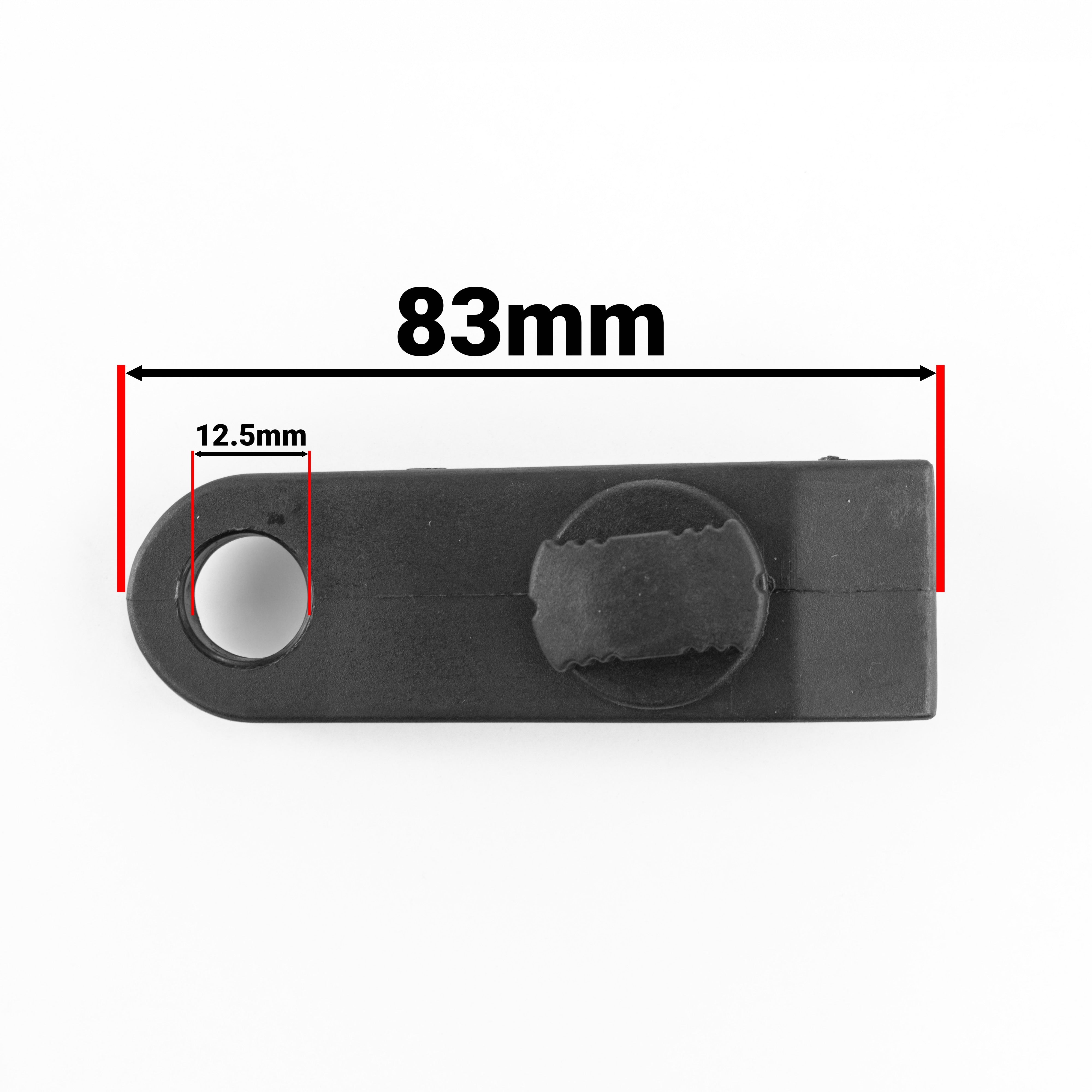 Clear XL-Grade Tarpaulin with 10m of 6mm Bungee Rope and 10 x Screw Type Tarp Clips