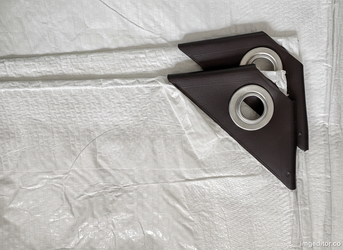 White M-Grade Tarpaulin 4m x 5m