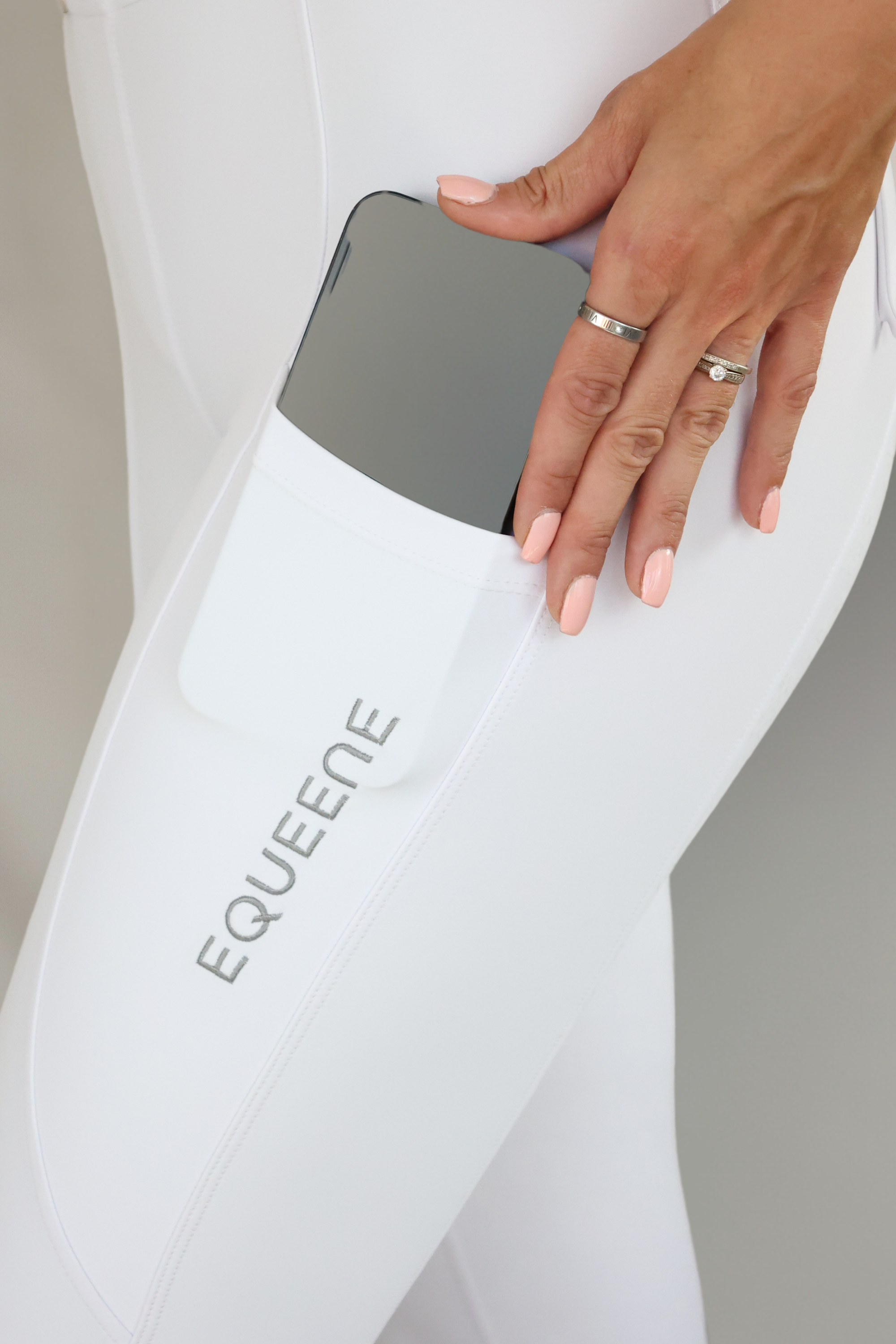 Equeene Isla Performance Breeches - White