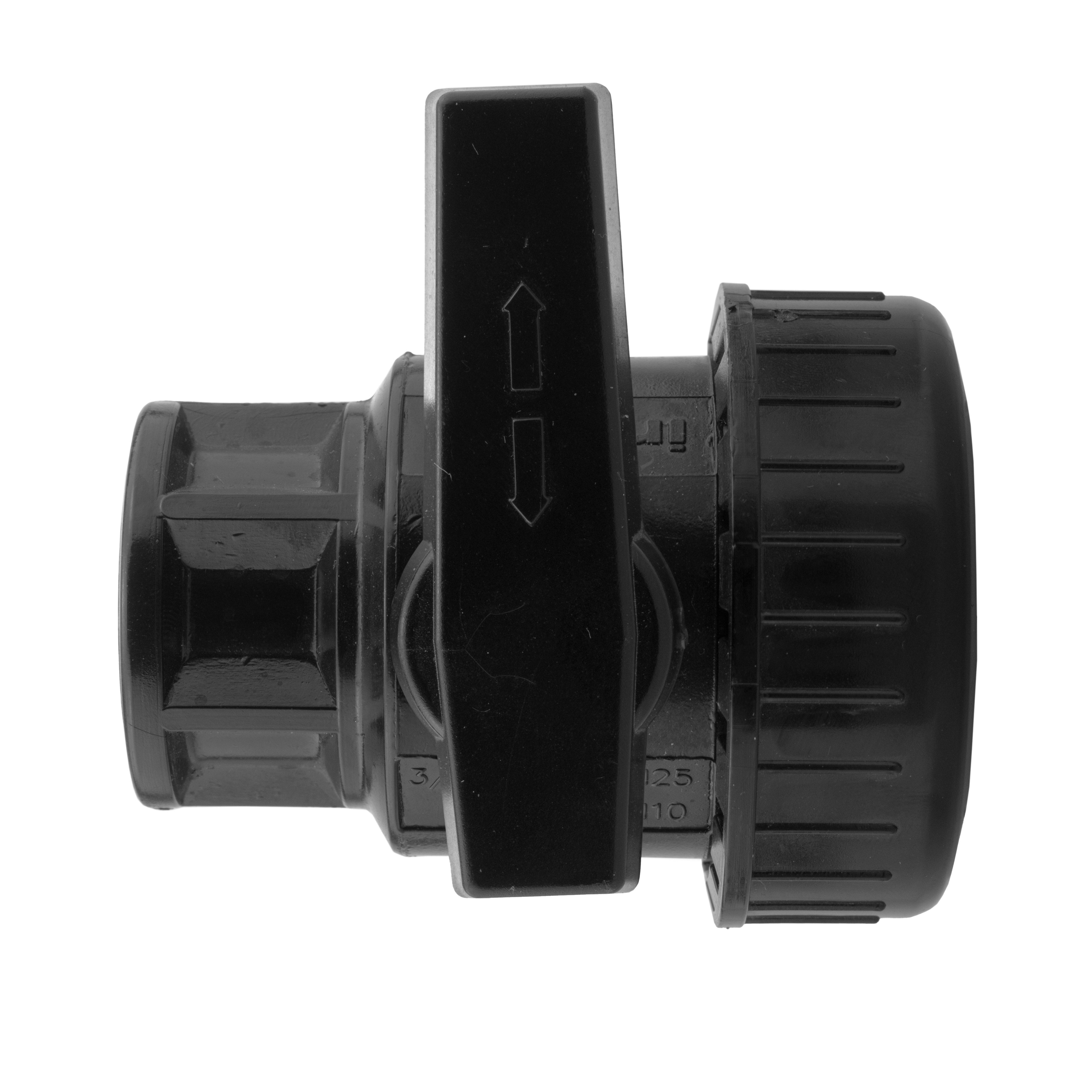 ¾” BSP Water Butt Fitting with Full Flow PP Valve and 25mm MDPE Fitting