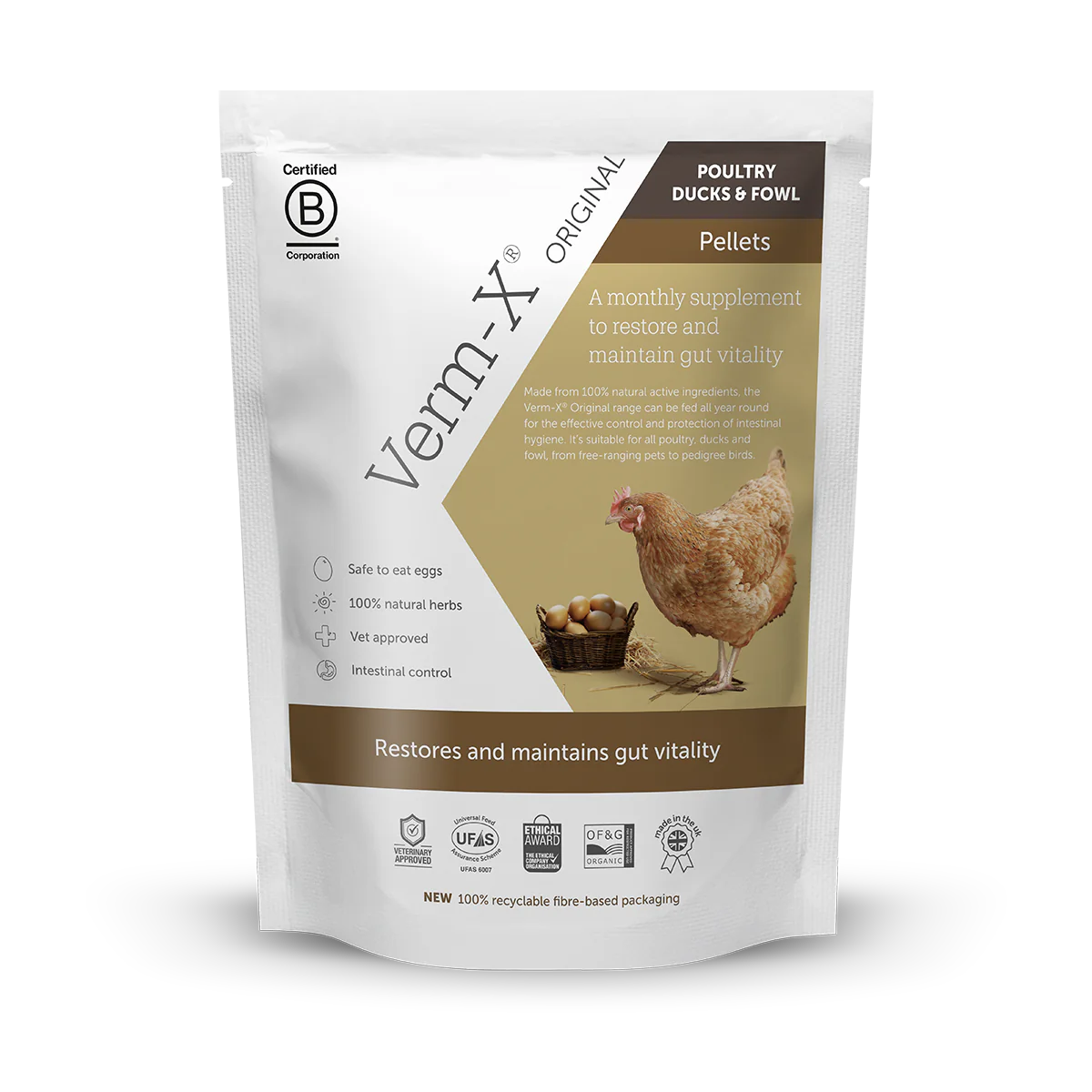 Verm-X Original Pellets for Poultry, Ducks and Fowl