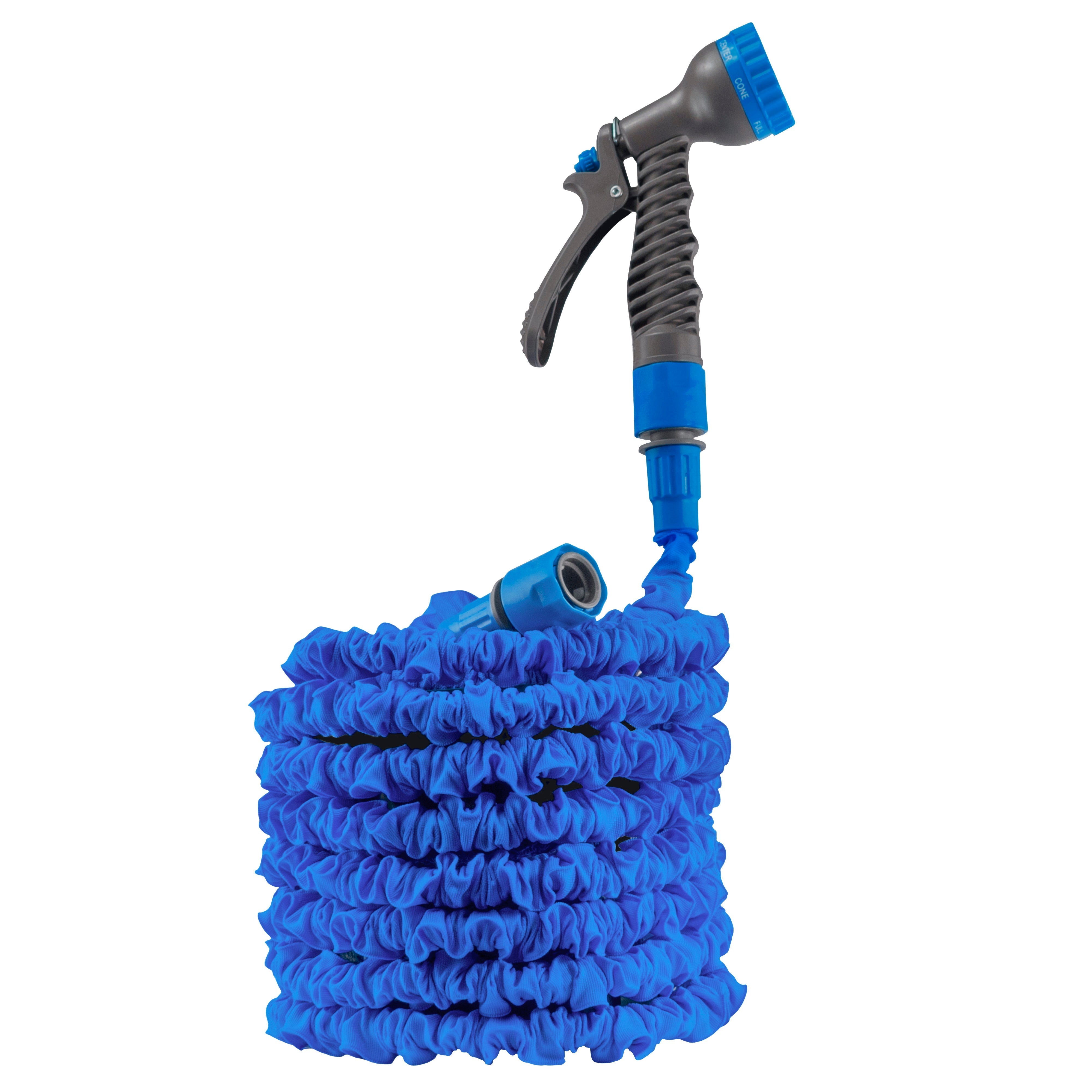Dog Shower Cold Water Expanding 5m-15m Blue
