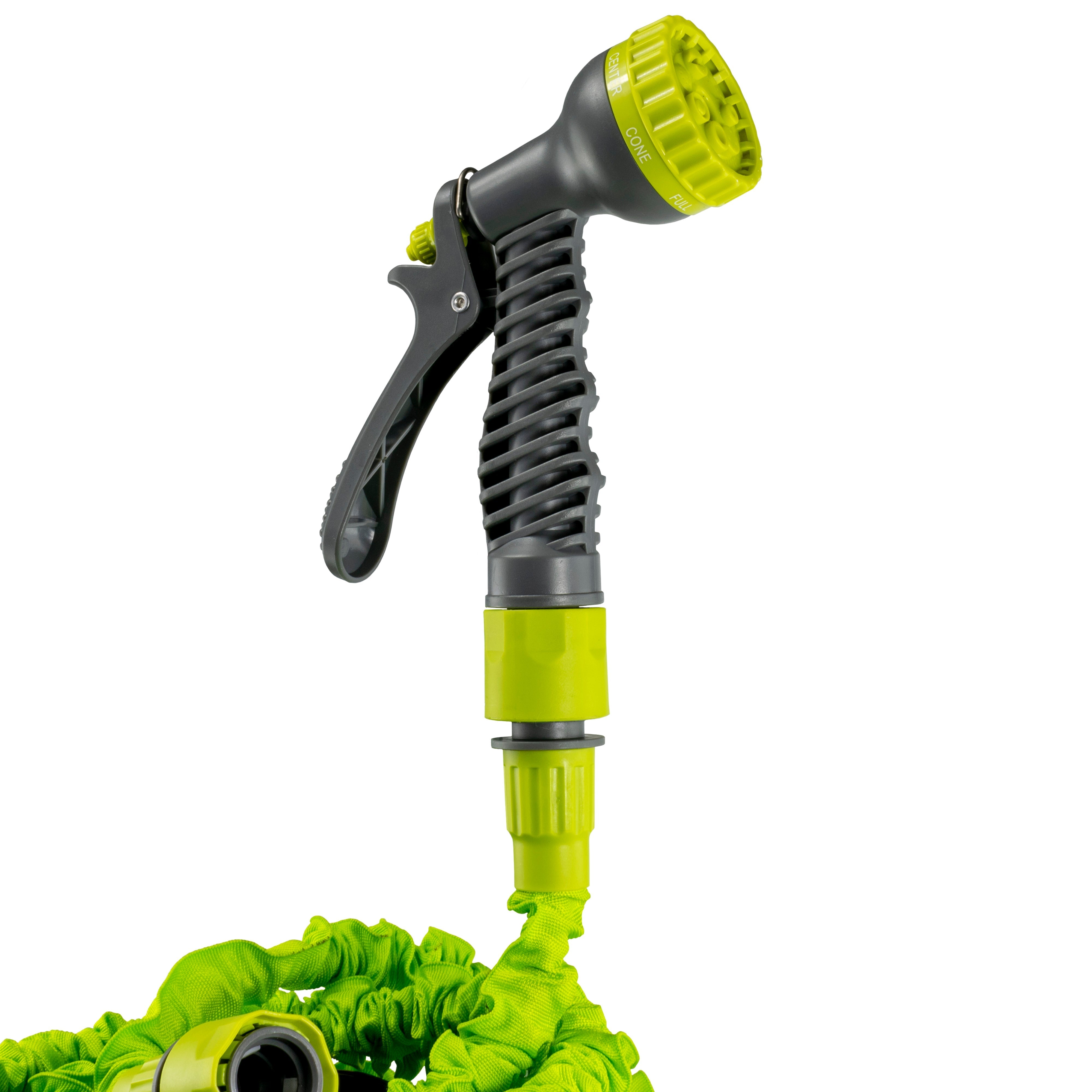 Expanding Trick Hose 15m - 45m Lime