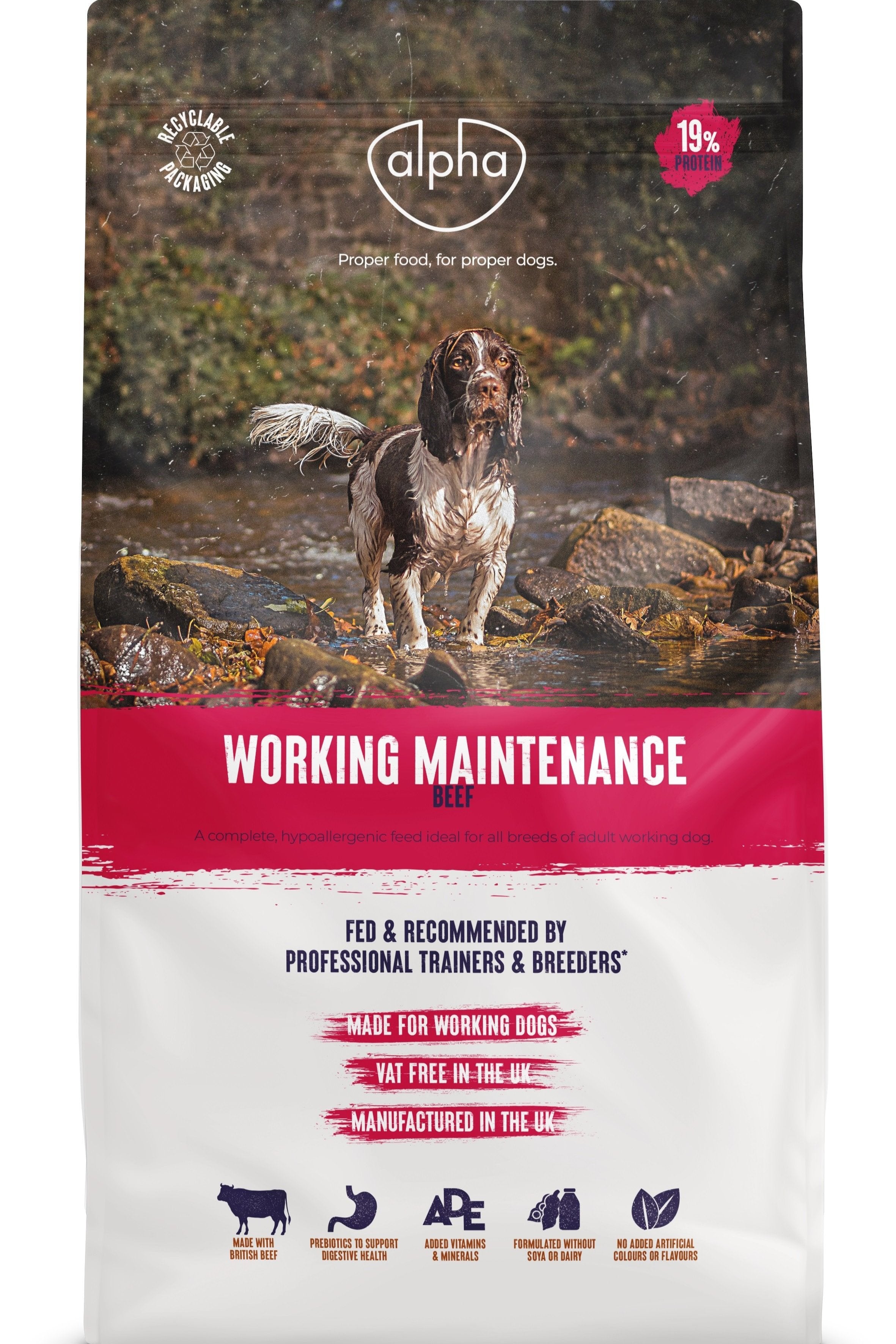 Alpha Worker Maintenance with Beef 15kg