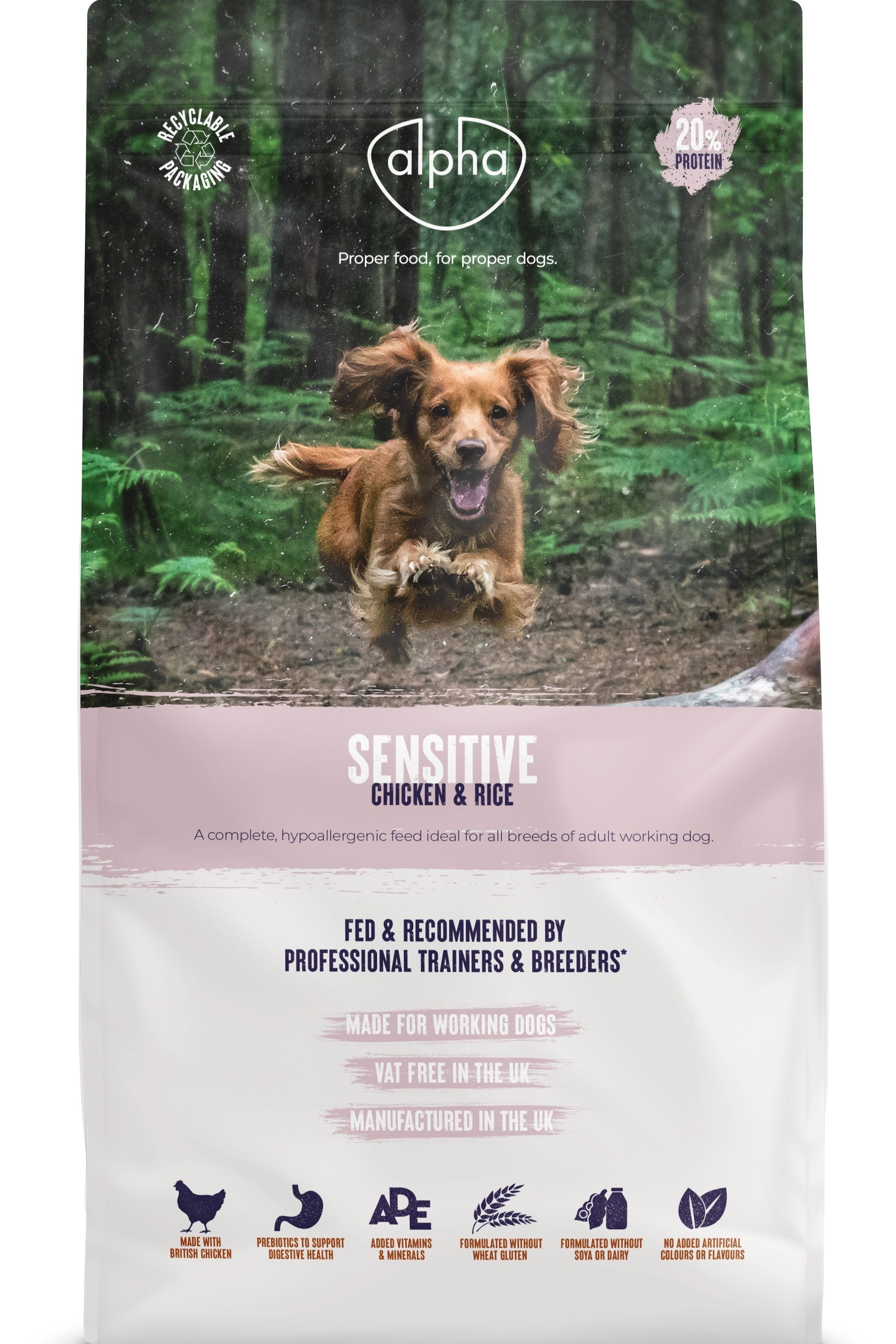 Alpha Sensitive With Chicken 15kg