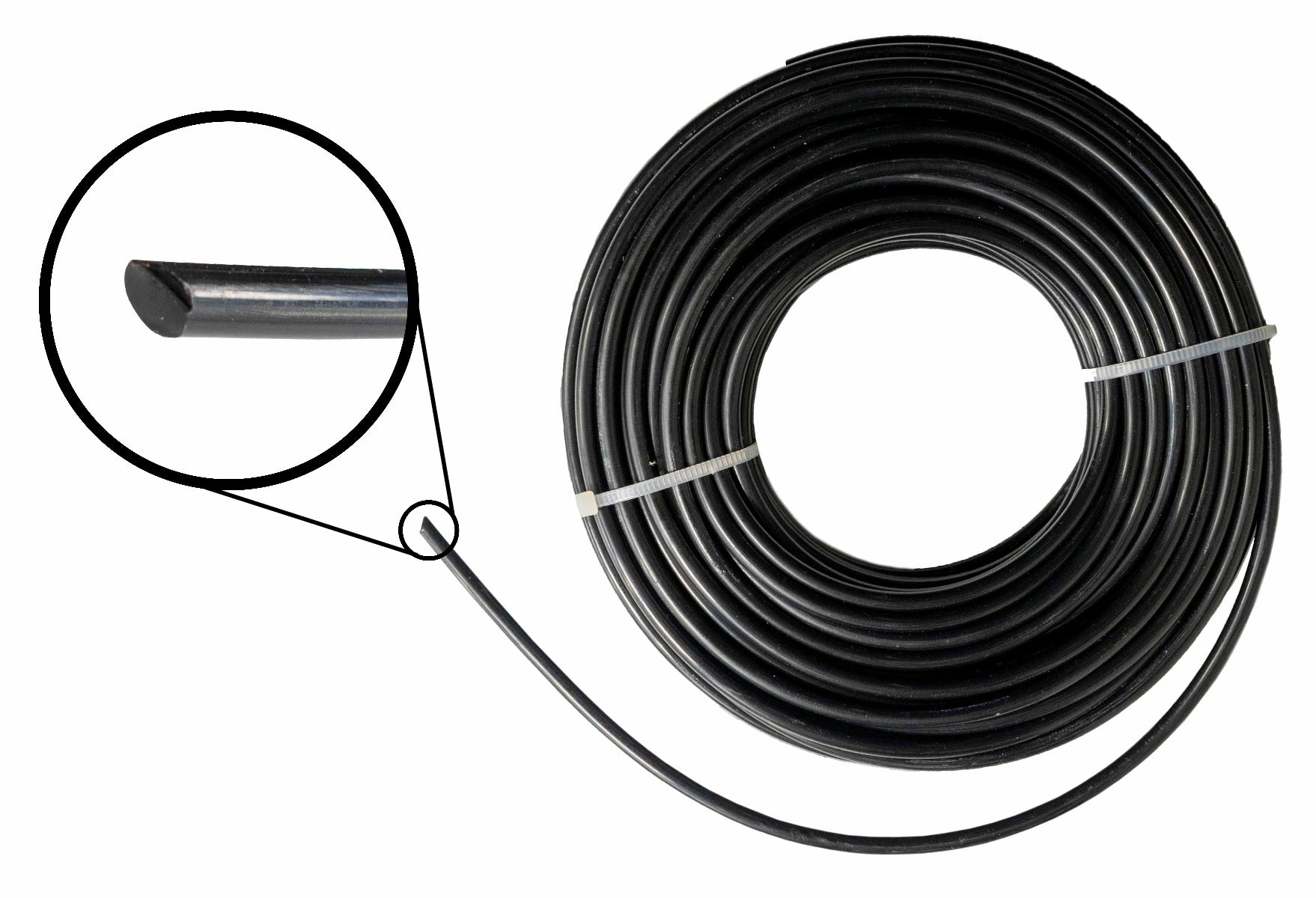 Strimmer Line Black Round 2mm x 15m